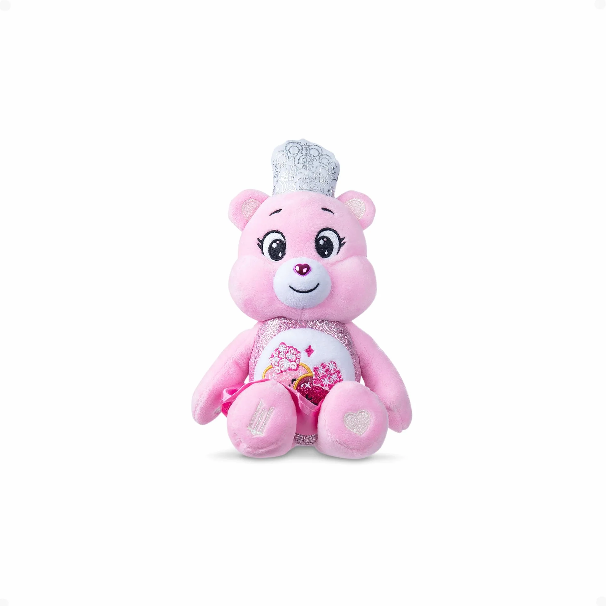 Basic Fun Care Bears Wicked Maskotka Pluszowa 22 cm – Love-a-lot Bear jako Glinda – Limitowana edycja teatralnego crossovera