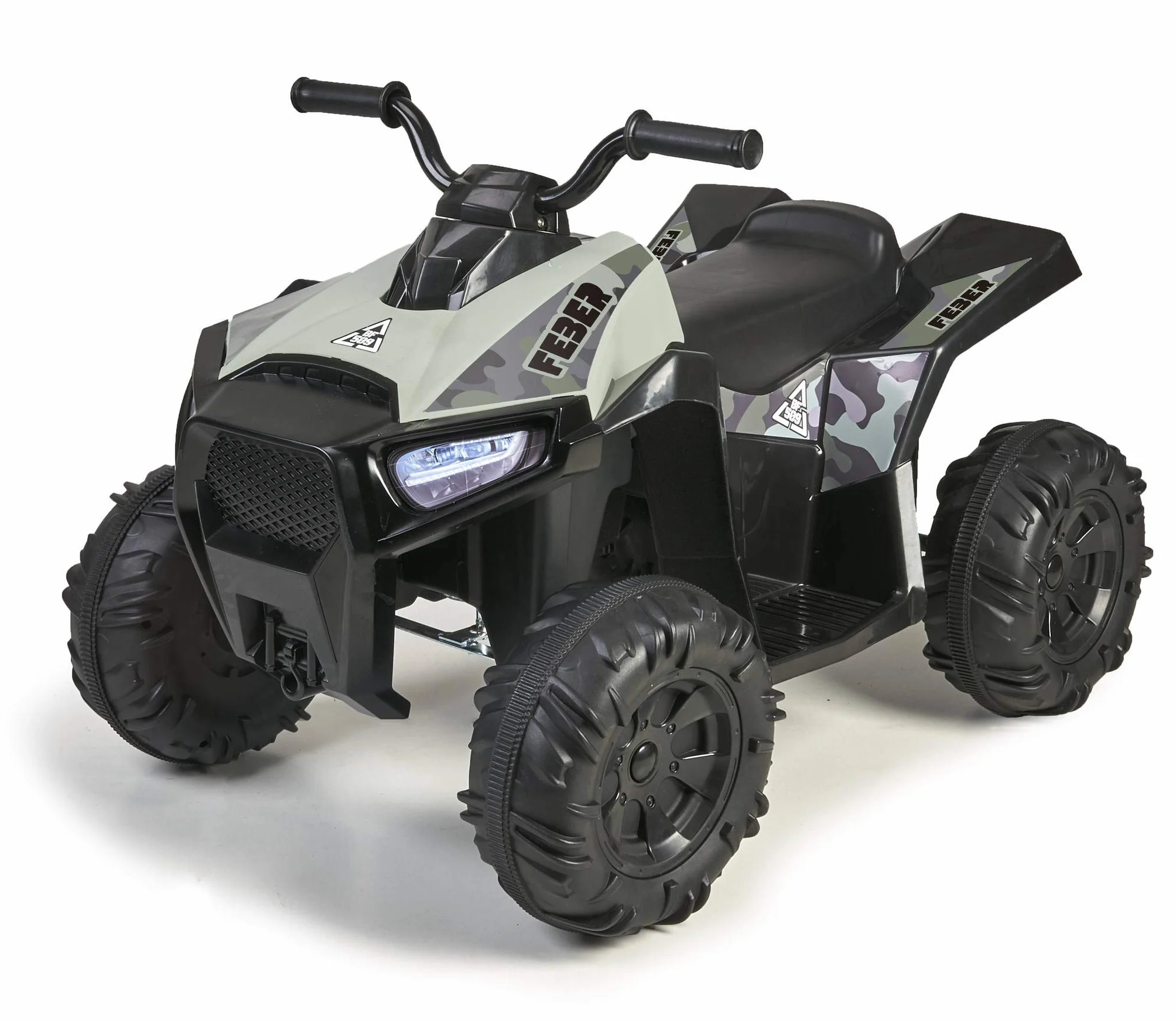 FEBER - Quad Boxer, Elektryczny pojazd zasilany bateryjnie, 12 V, Zielony (Famosa 800012541), Preview