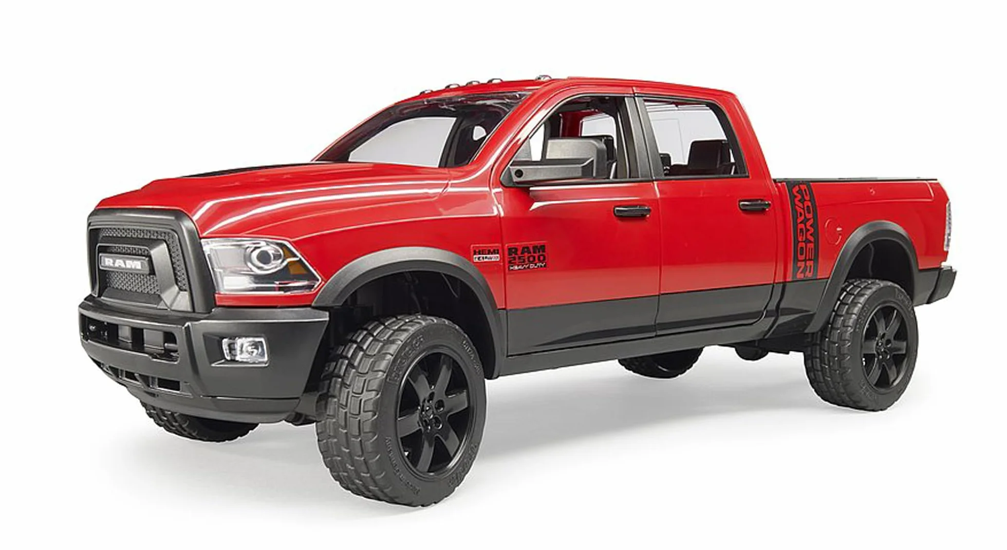 bruder 02500 - RAM 2500 Power Wagon - 1:16 Pojazdy, Pick-up, 4x4, Ciężarówka z platformą, Samochód, Jeep, Zabawki