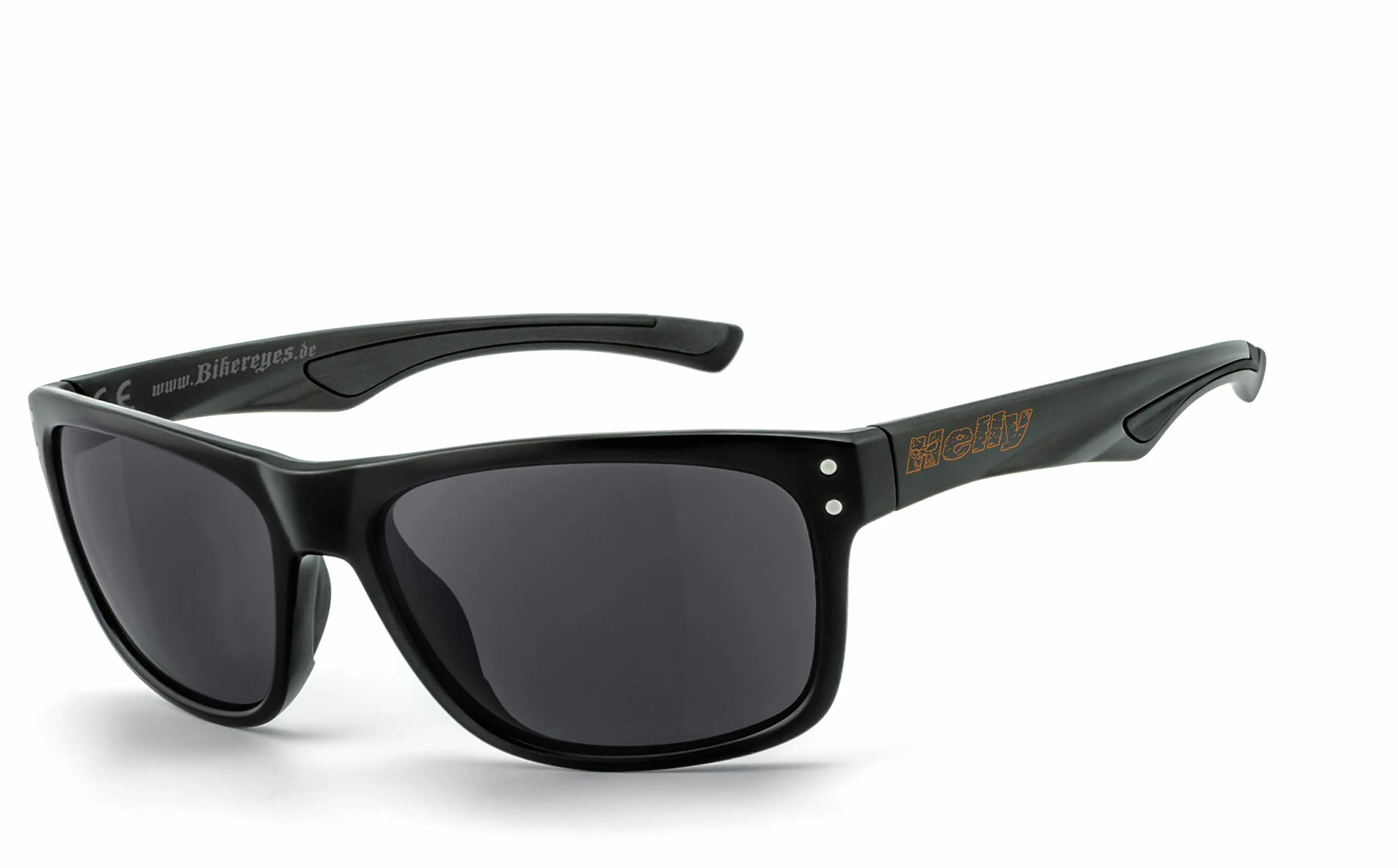 Helly® - No.1 Bikereyes® okulary motocyklowe, filtr ochronny UV400, szkło bezpieczne HLT® zgodnie z normą DIN EN 166, okulary: th-2