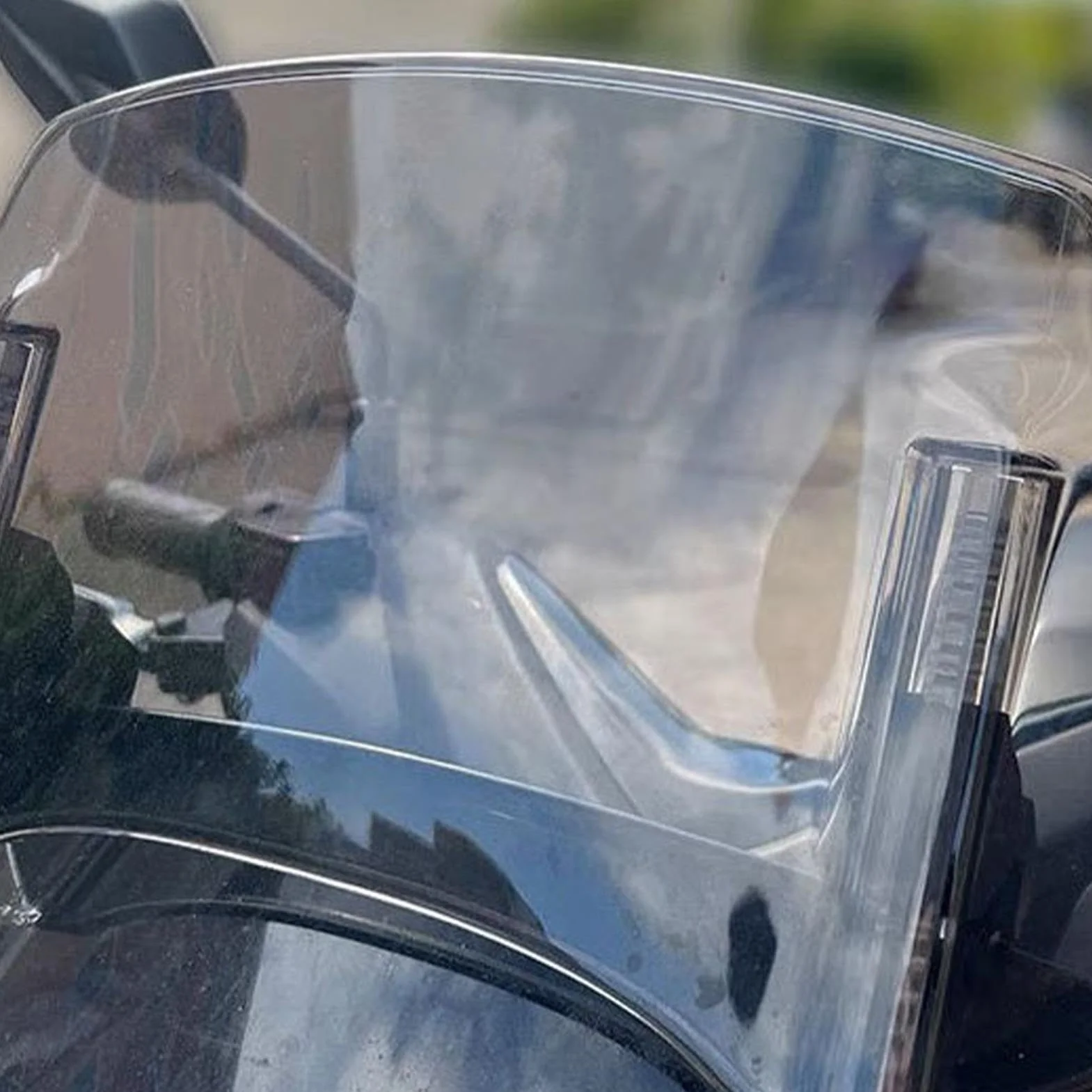 Deflektor wiatrowy do motocykla, regulowany klips i akcesoria do przedniej szyby przedniej, przedłużenie spojlera, nakładka do roweru wyścigowego i motocykla