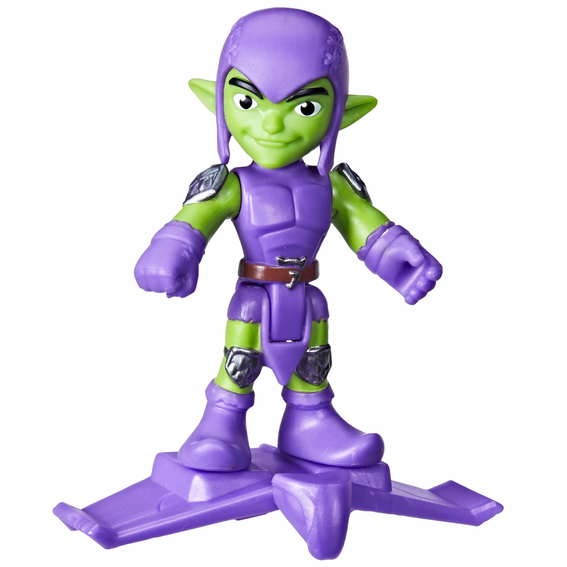 Zielony Goblin z serialu "Spidey i super-kumple" Marvela, zabawka z dodatkiem