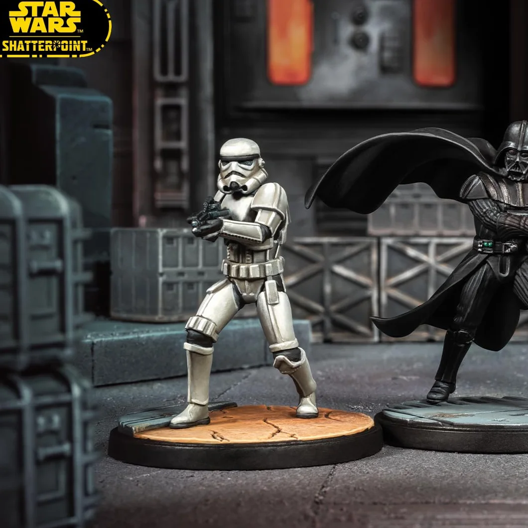 Atomic Mass Games Star Wars Shatterpoint Fear and Dead Men Squad Pack – miniatury stołowe, gra strategiczna dla dzieci i dorosłych, dla dzieci w wieku od 14 lat, 2 graczy, 90 minut gry, wyprodukowano