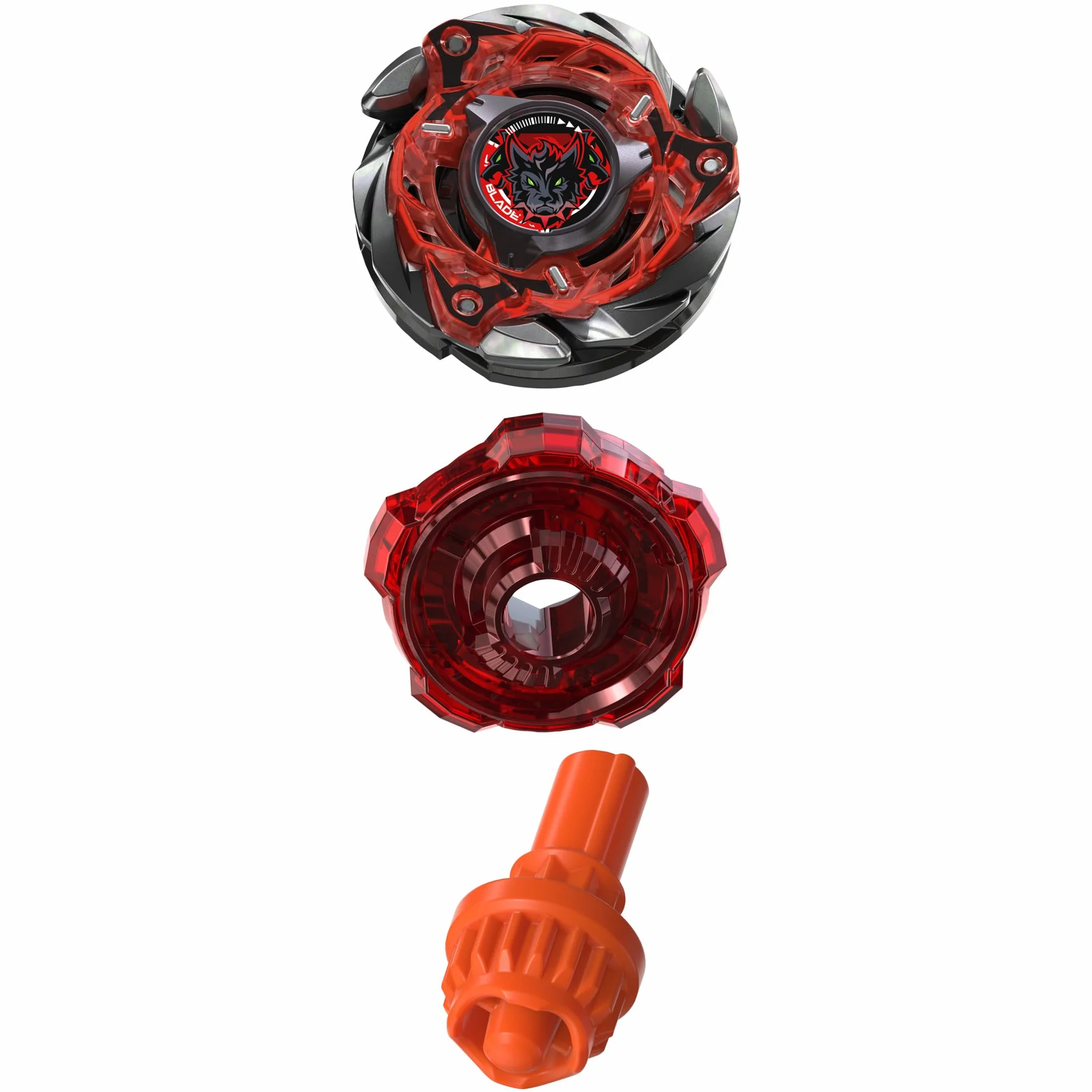 Pakiet startowy Beyblade X Flame Cerberus W 5-80WB CX, bączek i wyrzutnia