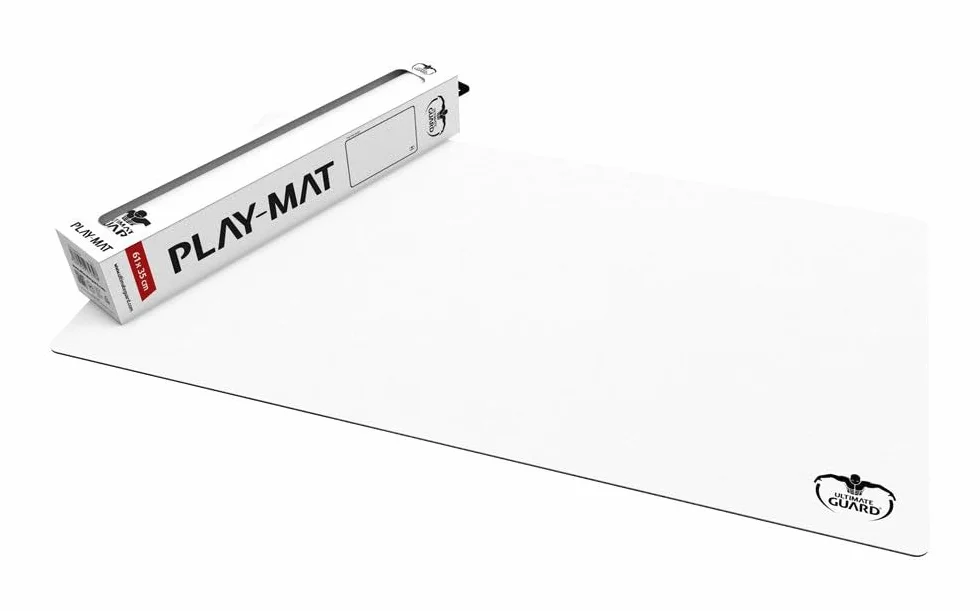 Ultimate Guard 61 x 35 cm "monochromatyczna" mata do zabawy (biała)