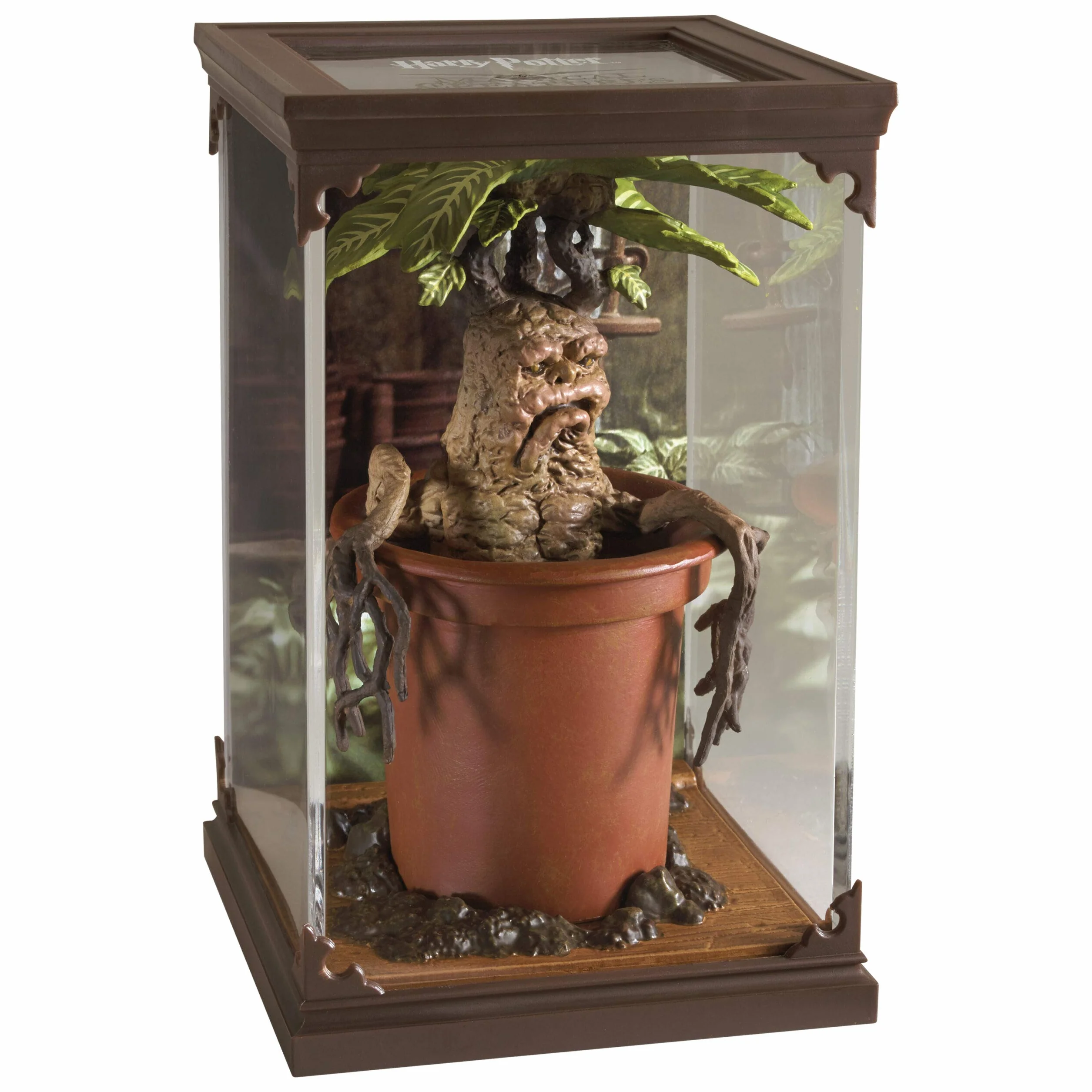 The Noble Collection Mandragora z magicznymi stworzeniami - ręcznie malowane magiczne stworzenie #17 - Oficjalnie licencjonowane figurki kolekcjonerskie o przekątnej 7 cali (18,5 cm) - dla dzieci i