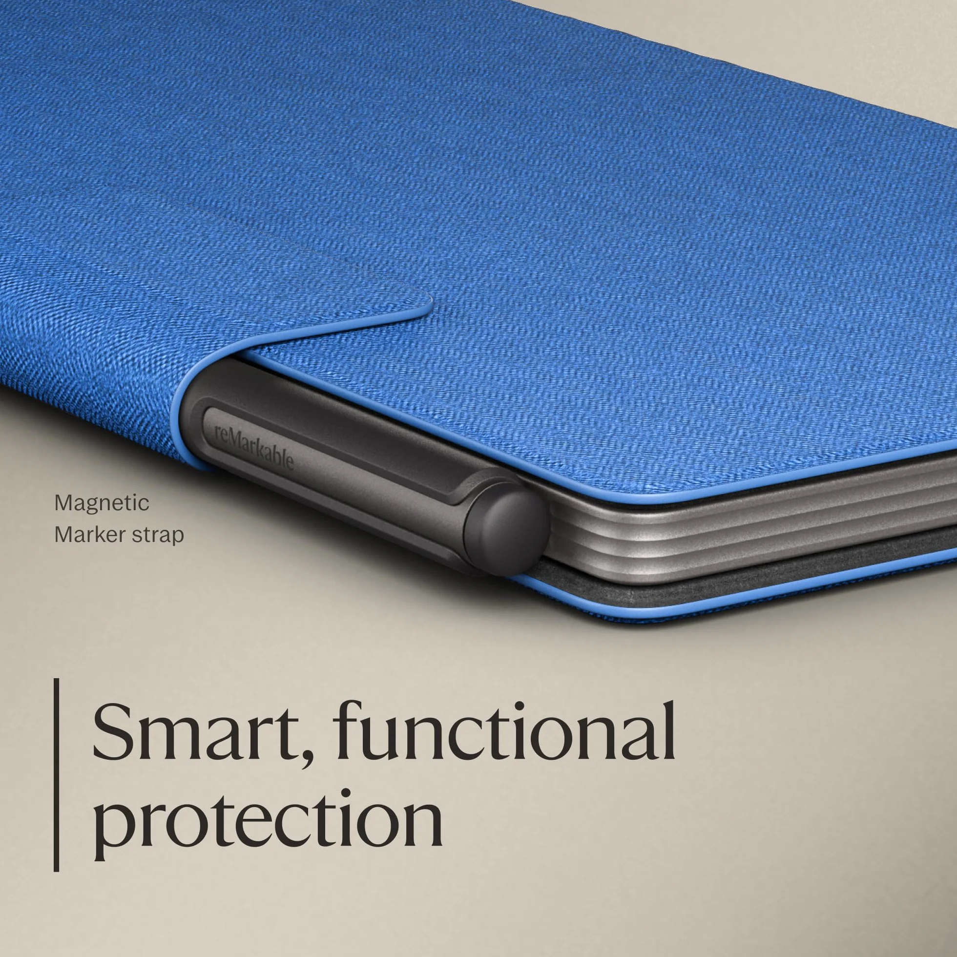 reMarkable Book Folio | Etui Polimerowe do Paper Pro Move | Kobalt
