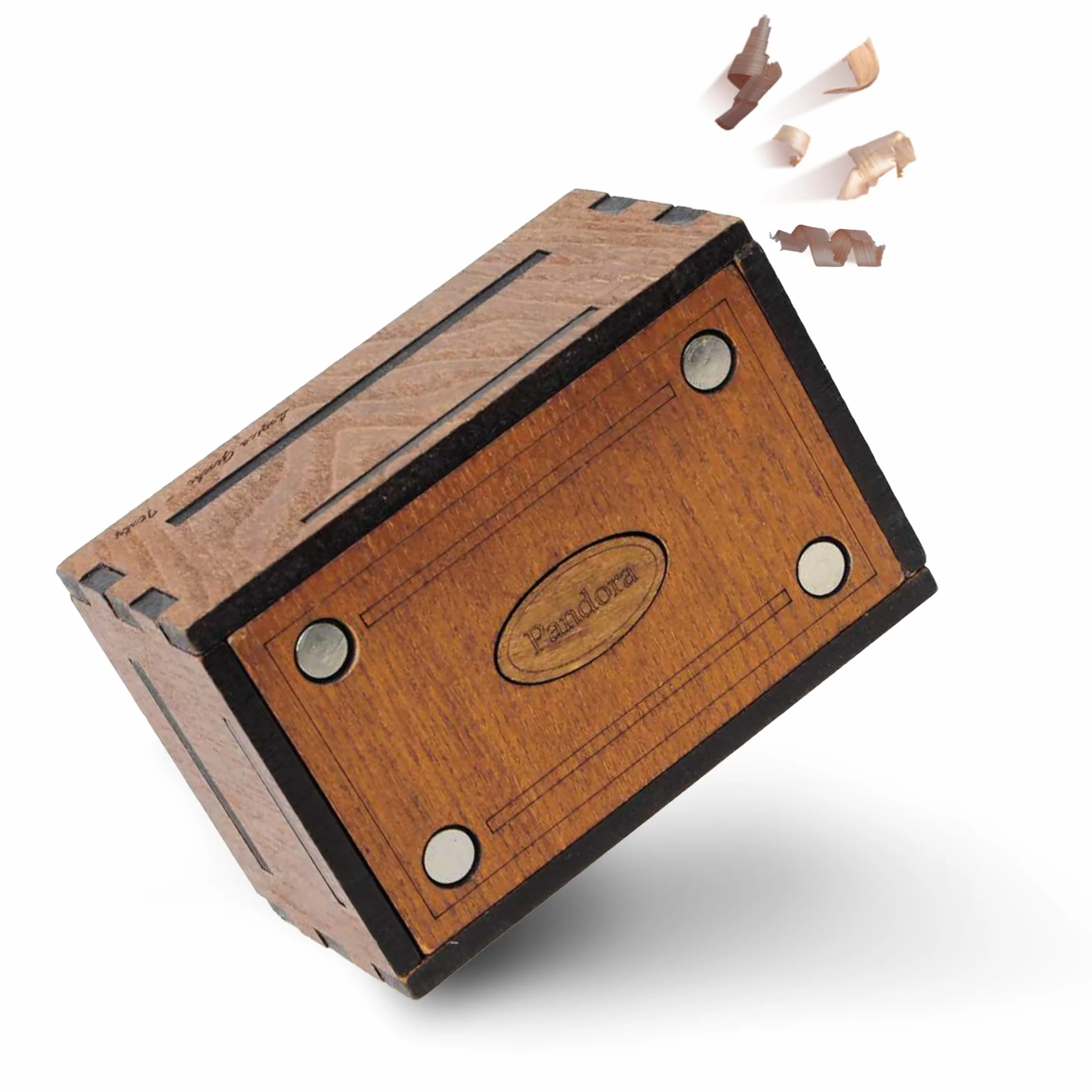 Gry Logica Sztuka. Pandora Box - Secret Box - Drewniane puzzle - Secret Box - Amazing Difficult 5/6 - Kolekcja Leonardo da Vinci