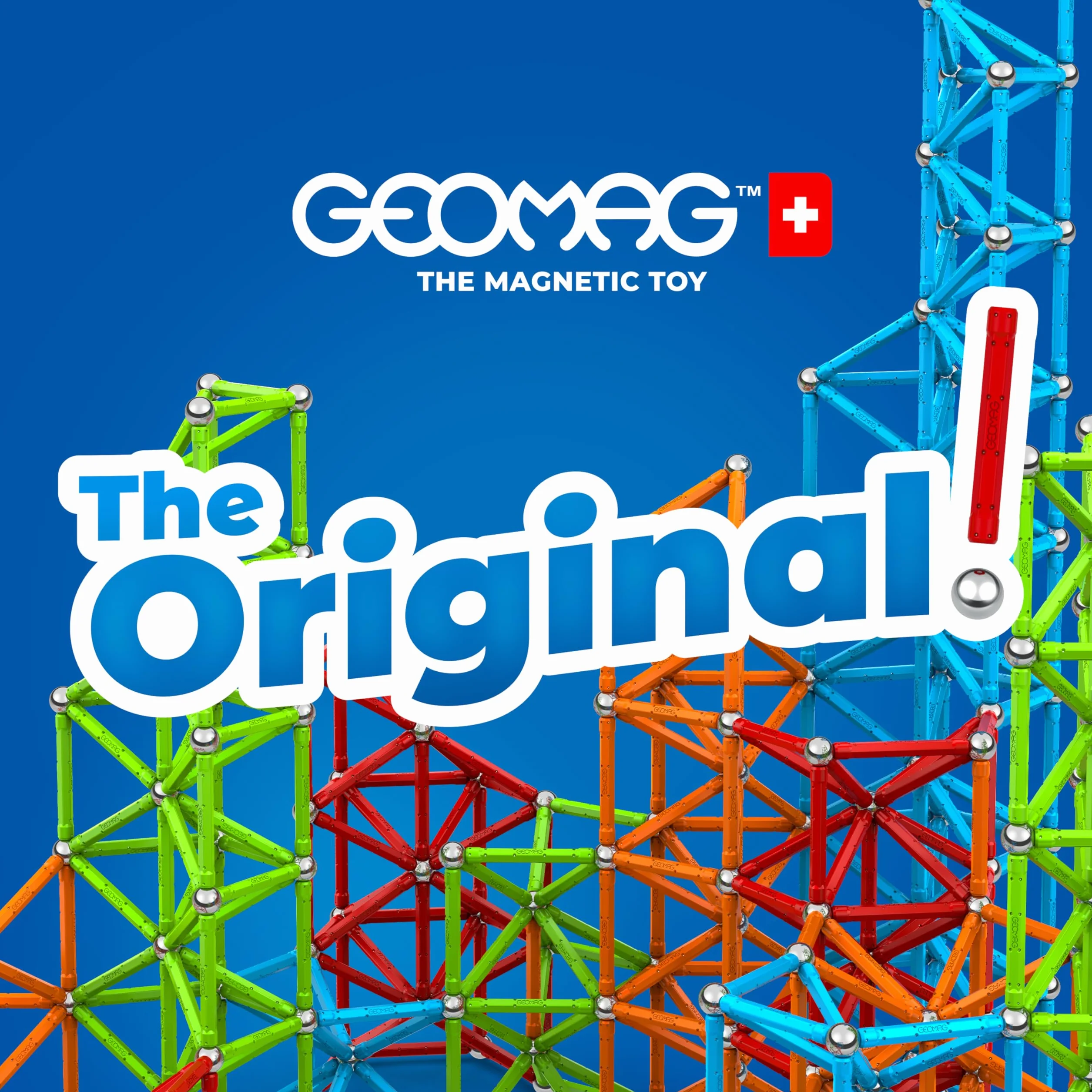 Geomag 263 Color zabawka konstrukcyjna, 91-częściowa, Pièces