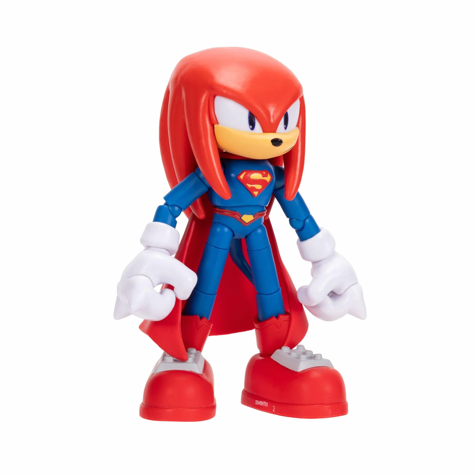 DC x Sonic Knuckles jako Superman, figurka 5" / 13 cm, oficjalna licencja Jakks Pacific, bardzo szczegółowy i szczegółowy design, opakowanie kolekcjonerskie