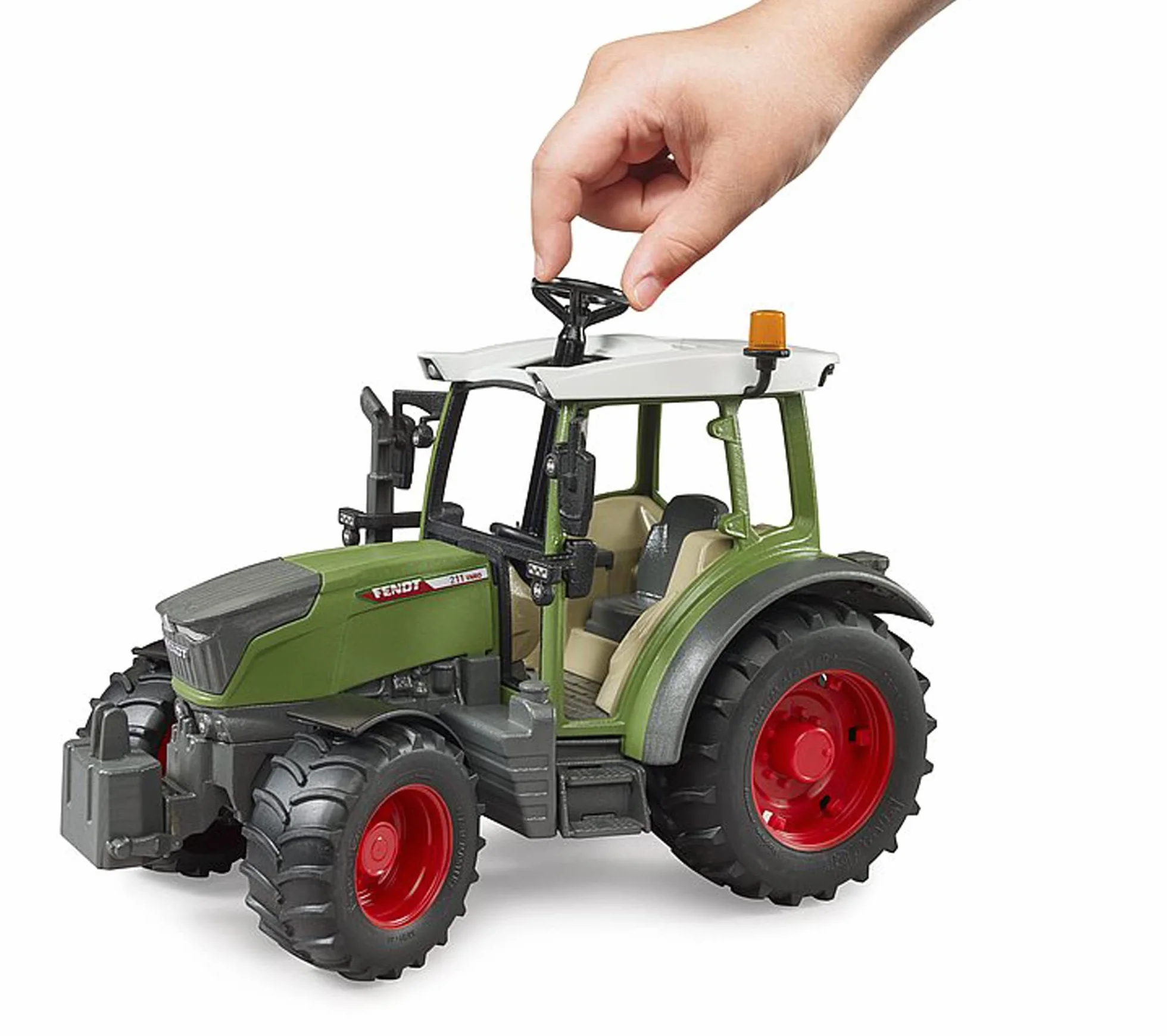 bruder 02180 - Traktor Fendt Vario 211 - 1:16 Pojazdy, Rolnictwo, Bulldog, Traktor, Zabawki od 3 lat