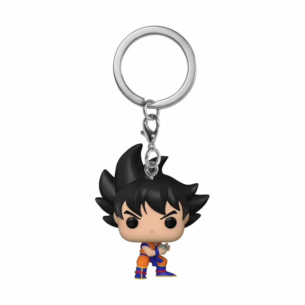 Funko POP! Keychain: DBZ - Goku With Kamehameha - Dragon Ball Novelty Keyring - kolekcjonerska mini figurka - wypełniacz do pończoch - pomysł na prezent - oficjalny towar - fani anime