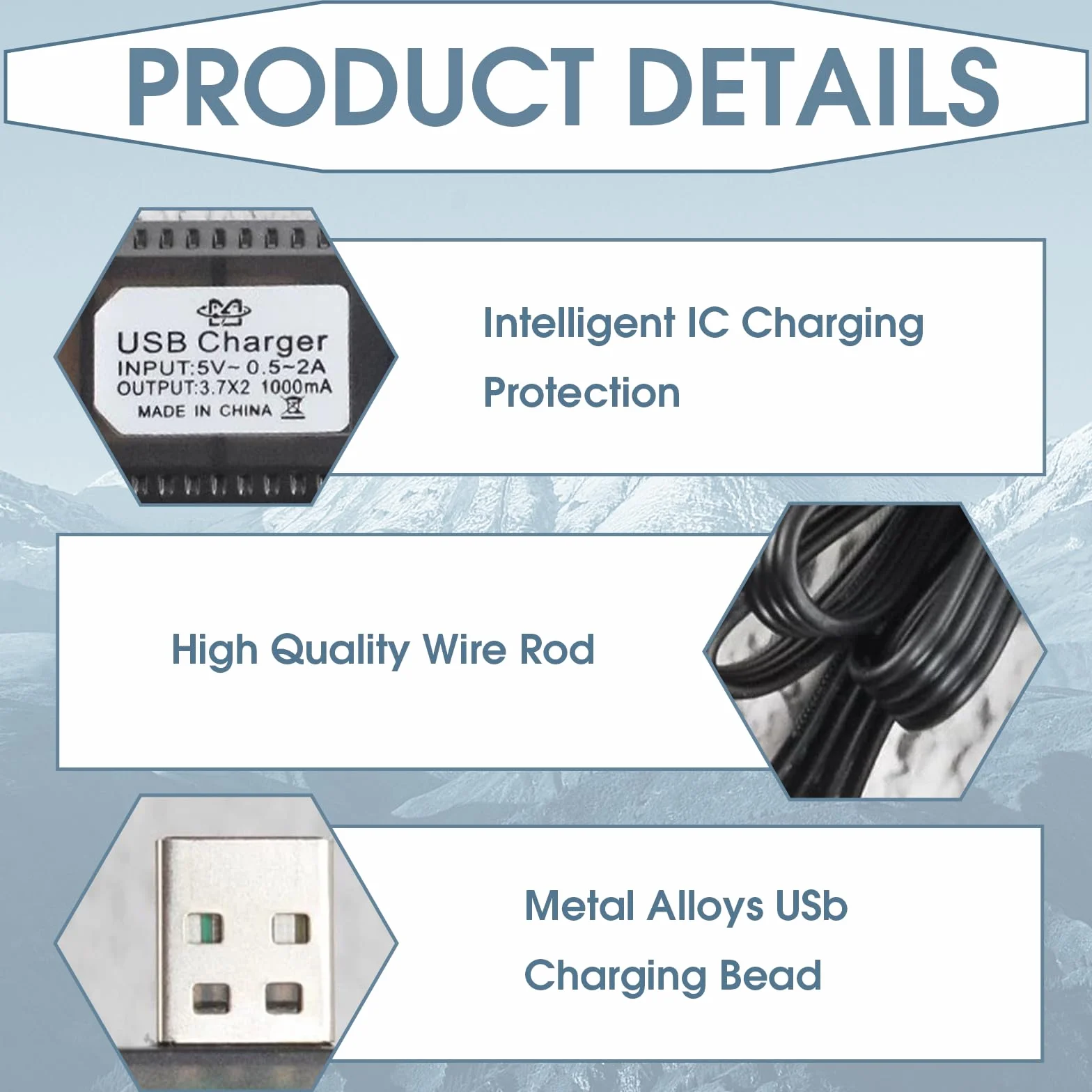 2SZT. 7,4 V USB kabel ładujący z łącznikiem SM-4P, kabel ładujący RC do akumulatora LiPo Plug Zabawki Efektywne ładowanie Kompatybilne z samochodem, łodzią, samolotem, dronem i innymi sterowanymi