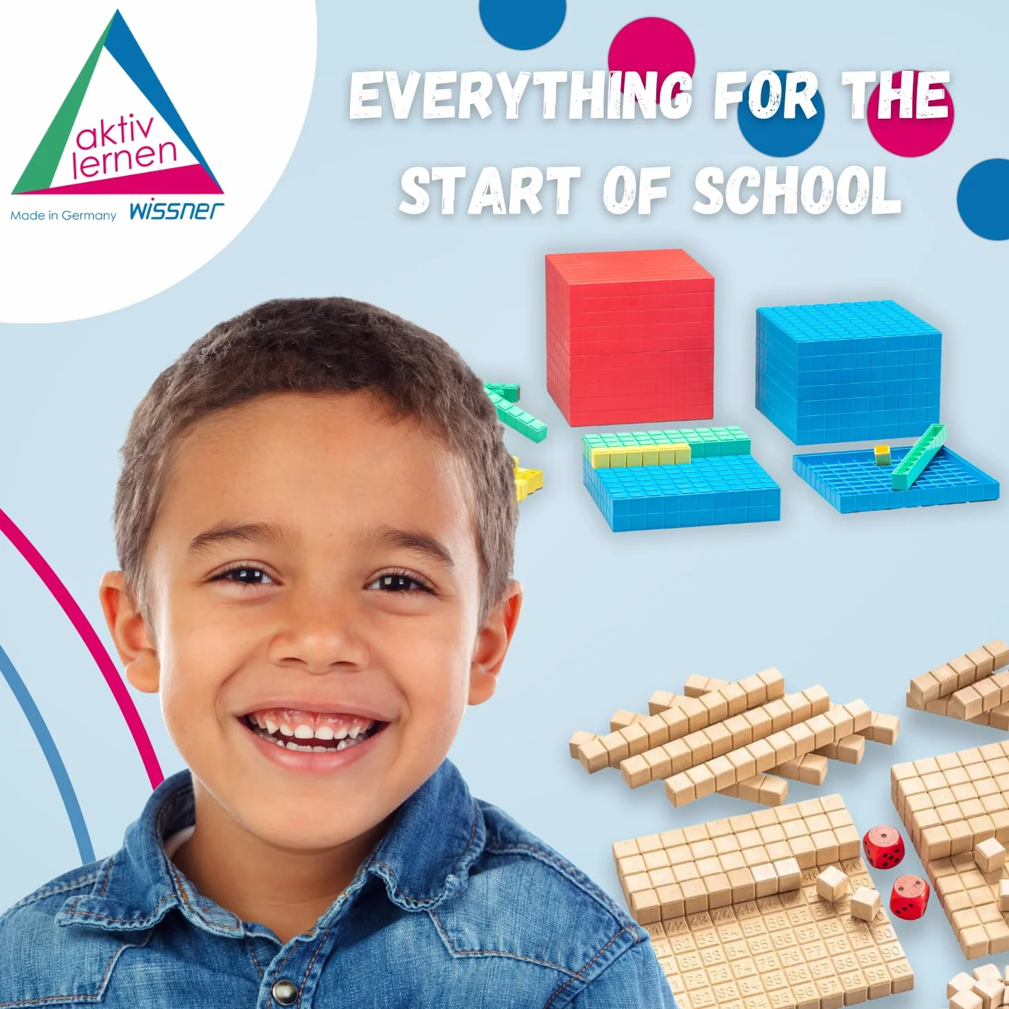 WISSNER Active Learning Zestaw Podstawy, 121 Części