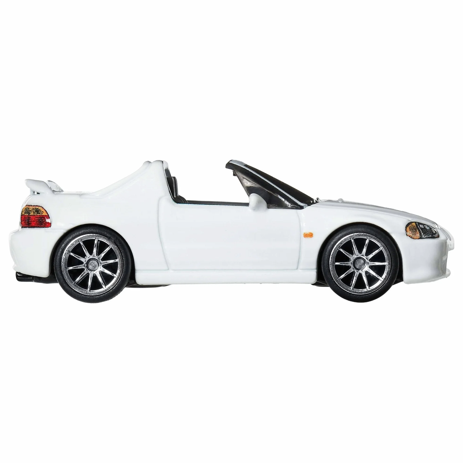 Hot Wheels Premium Fast & Furious Szybcy i wściekli Samochodzik 1994 Honda Del Sol, metalowe auto premium w skali 1:64, inspirowany serią filmową samochód zabawka dla kolekcjonerów, JHW63