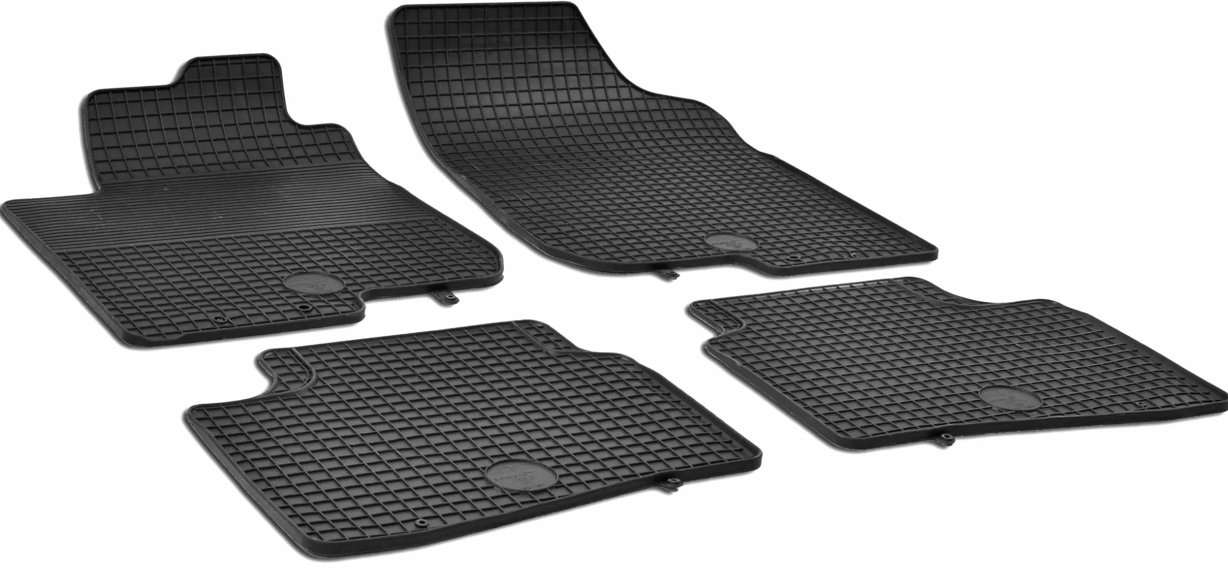 WALSER DirtGuard gumowe dywaniki samochodowe kompatybilne z Hyundai i30 (FD) 2007-2012, KIA Ceed (ED) 2006-2012, w 100% dopasowane dywaniki samochodowe, wytrzymałe uniwersalne dywaniki samochodowe