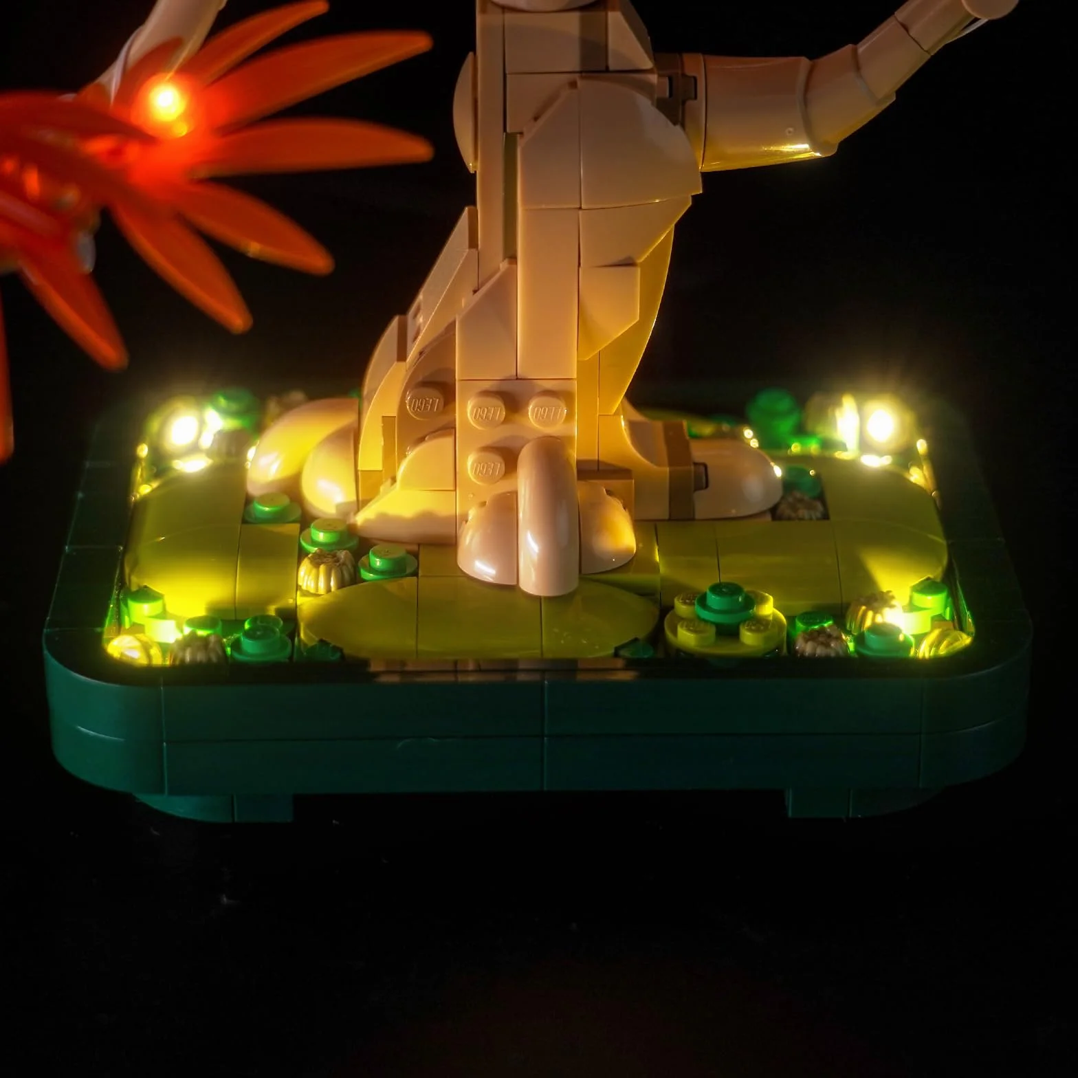 Zestaw świateł LED kompatybilny z Lego 10348 Japoński czerwony klon bonsai drzewo (bez modelu), zestaw oświetlenia dekoracyjnego kompatybilny z Lego Japoński czerwony klon bonsai drzewo kreatywna