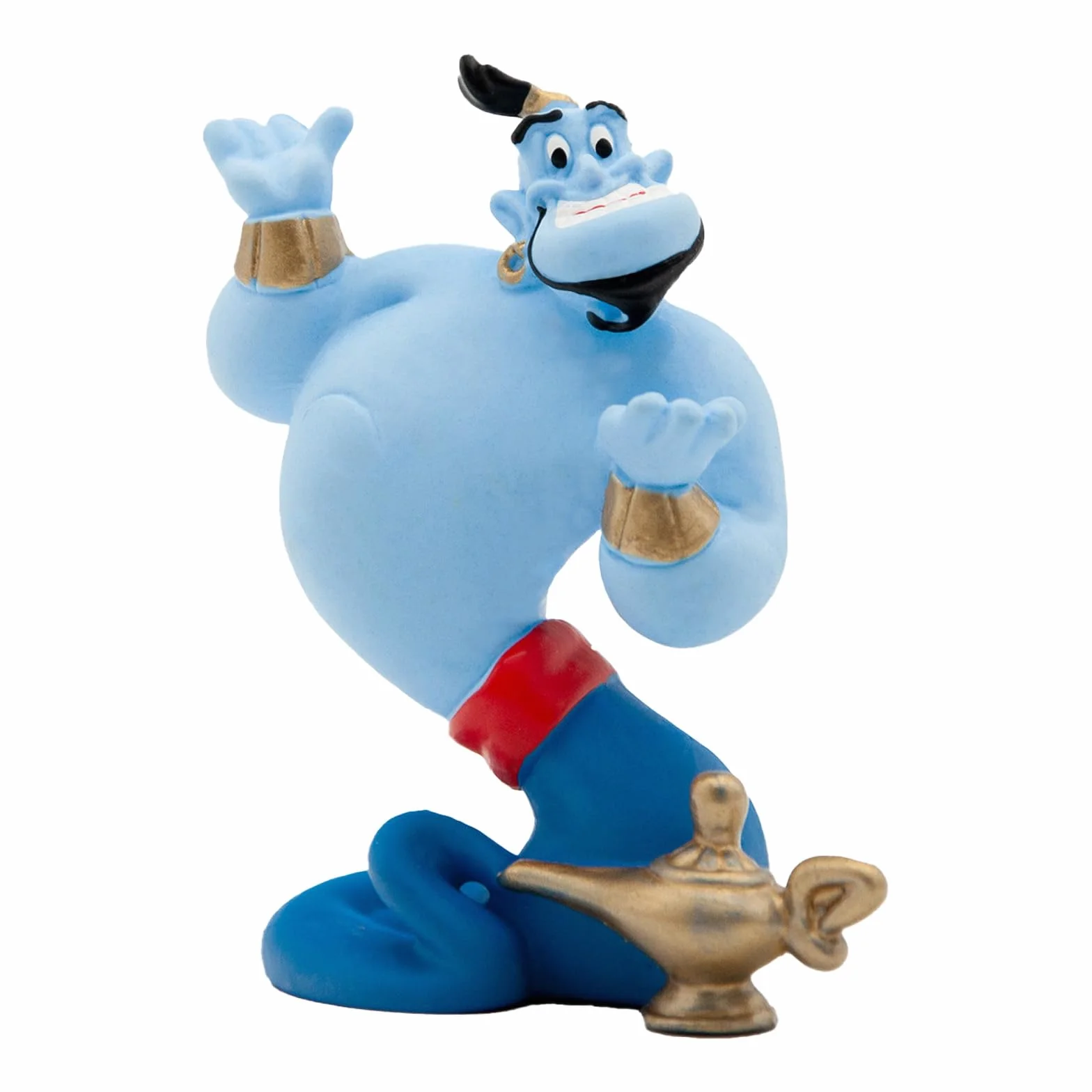 Bullyland 12472 - figurka do zabawy, Walt Disney Aladdin, dżinni, ok. 7,5 cm, idealna jako figurka na tort, wierna w szczegółach, bez PCW, wspaniały prezent dla dzieci do fantazyjnej zabawy