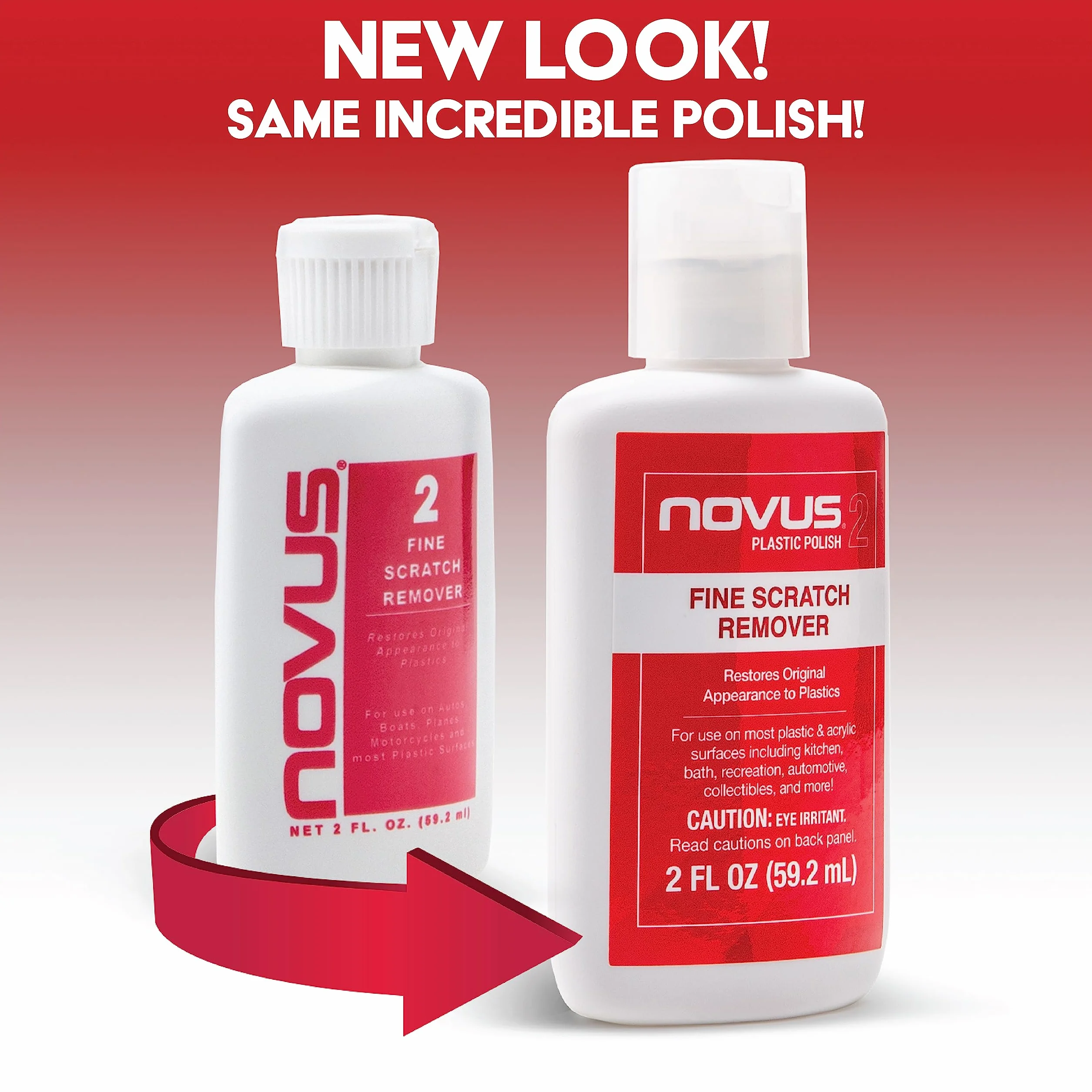 Novus Cienki 2 plastik – środek do usuwania zadrapań, 8 ml