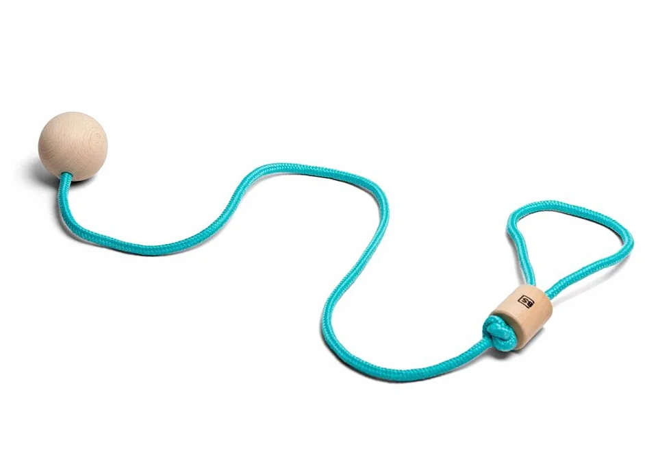 BS Toys GA396 Niebieska piłka skokowa do kostki