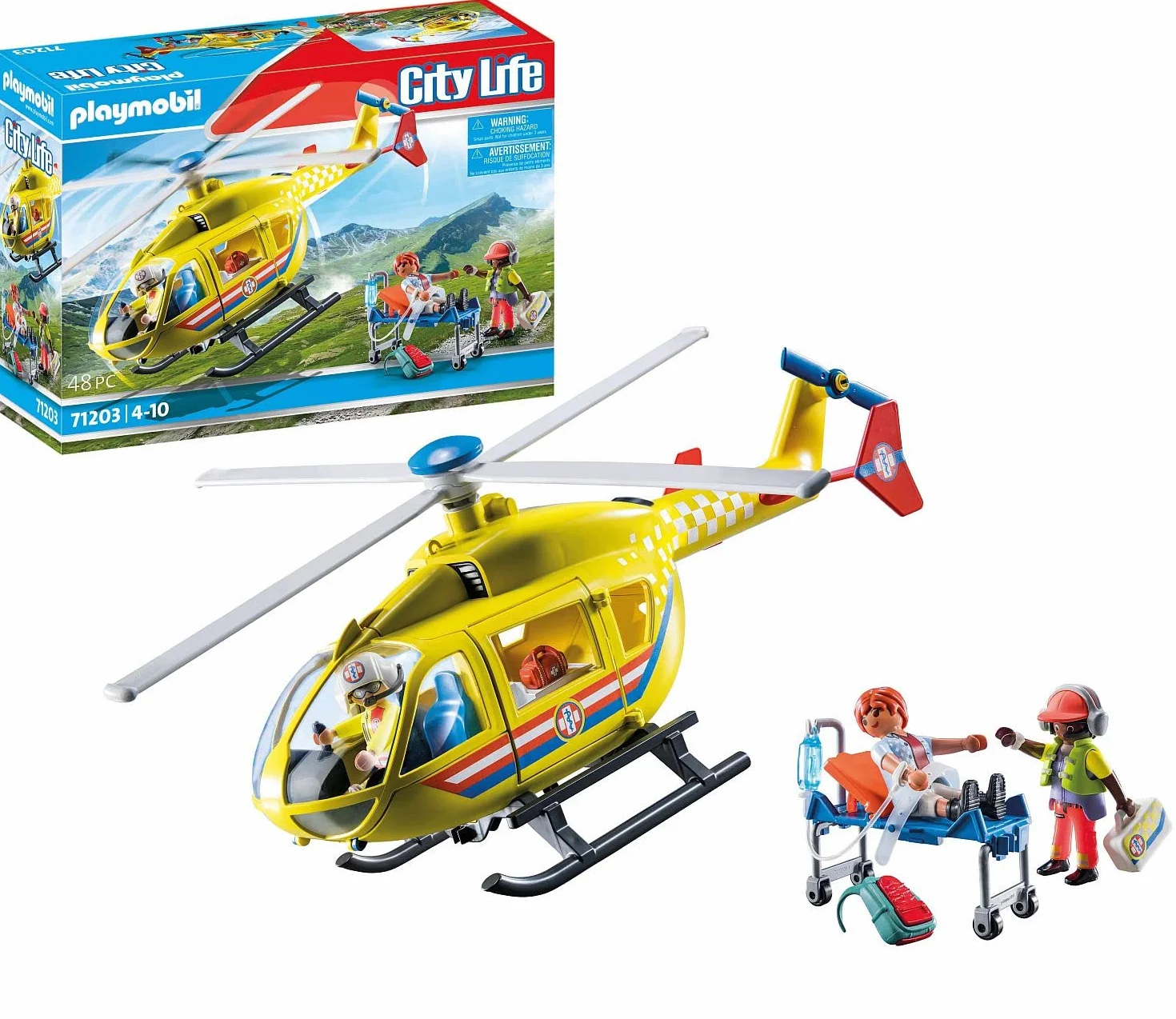 PLAYMOBIL City Life 71203 Helikopter ratunkowy, od 4 lat