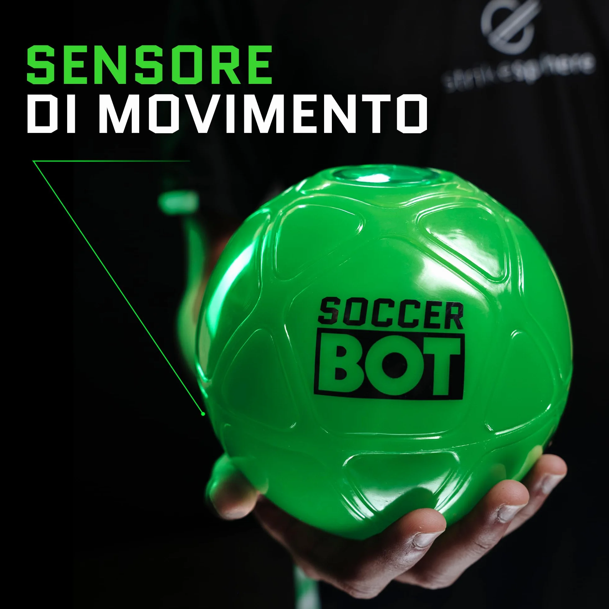 Soccer Bot Smart Ball, trener piłki nożnej w pomieszczeniach, solo lub dla wielu graczy, dla dzieci od 6 lat, MR100