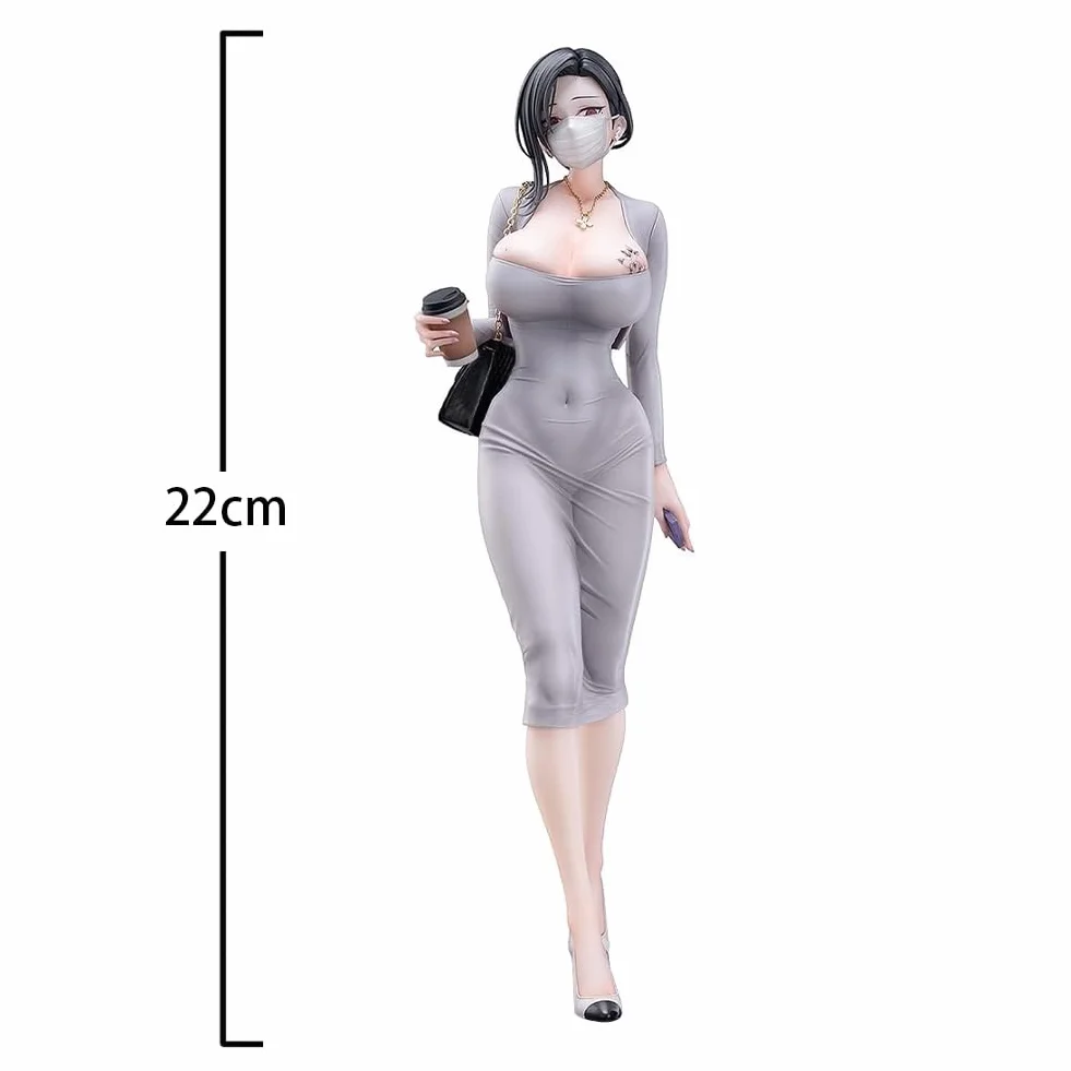 Dongtan Style Figurka Ilustracja, oryginalne figurki anime, model statuetka PCW, dekoracja, ornamenty, przedmiot kolekcjonerski, prezent 22 cm