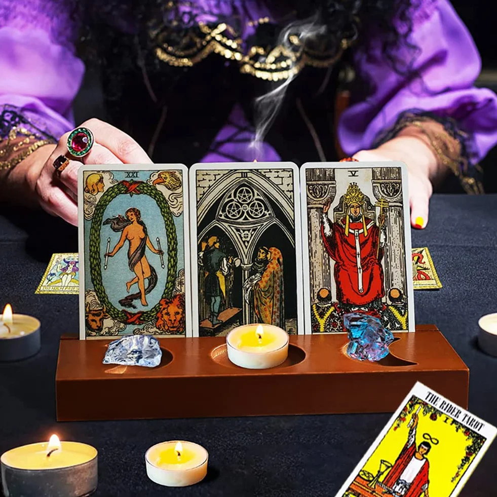 Waite karty tarota dla początkujących – 78 Rider Tarot Cards z poradnikiem dotyczącym wróżenia losu, gry karciane na imprezy, odpowiednie dla początkujących i doświadczonych graczy, tajemniczy prezent