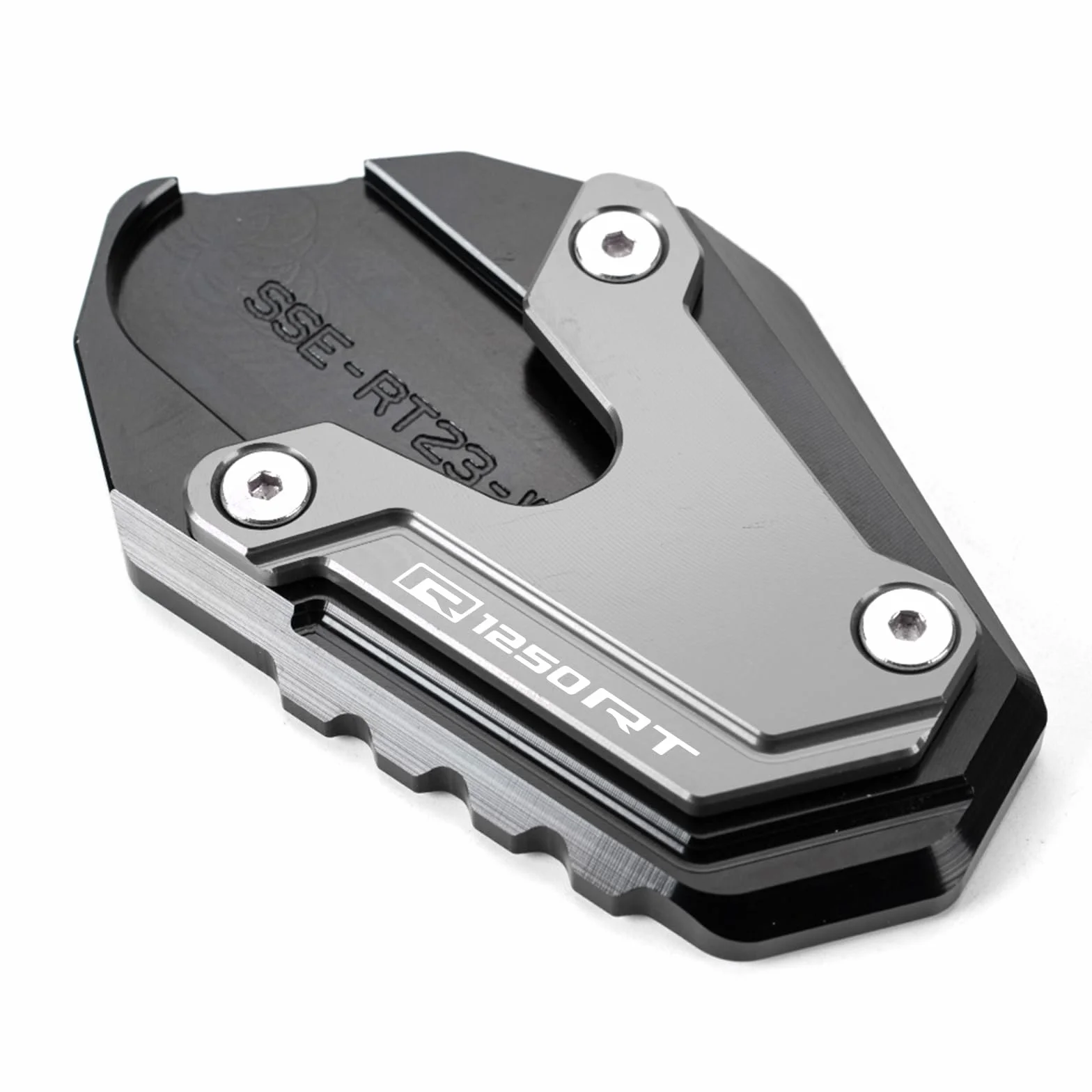 dla R1250RT R 1250 RT R 1250RT 2022 2023 2024 motocykl CNC wspornik podpórki bocznej przedłużenie podpórki akcesoria R1250 RT (szary)