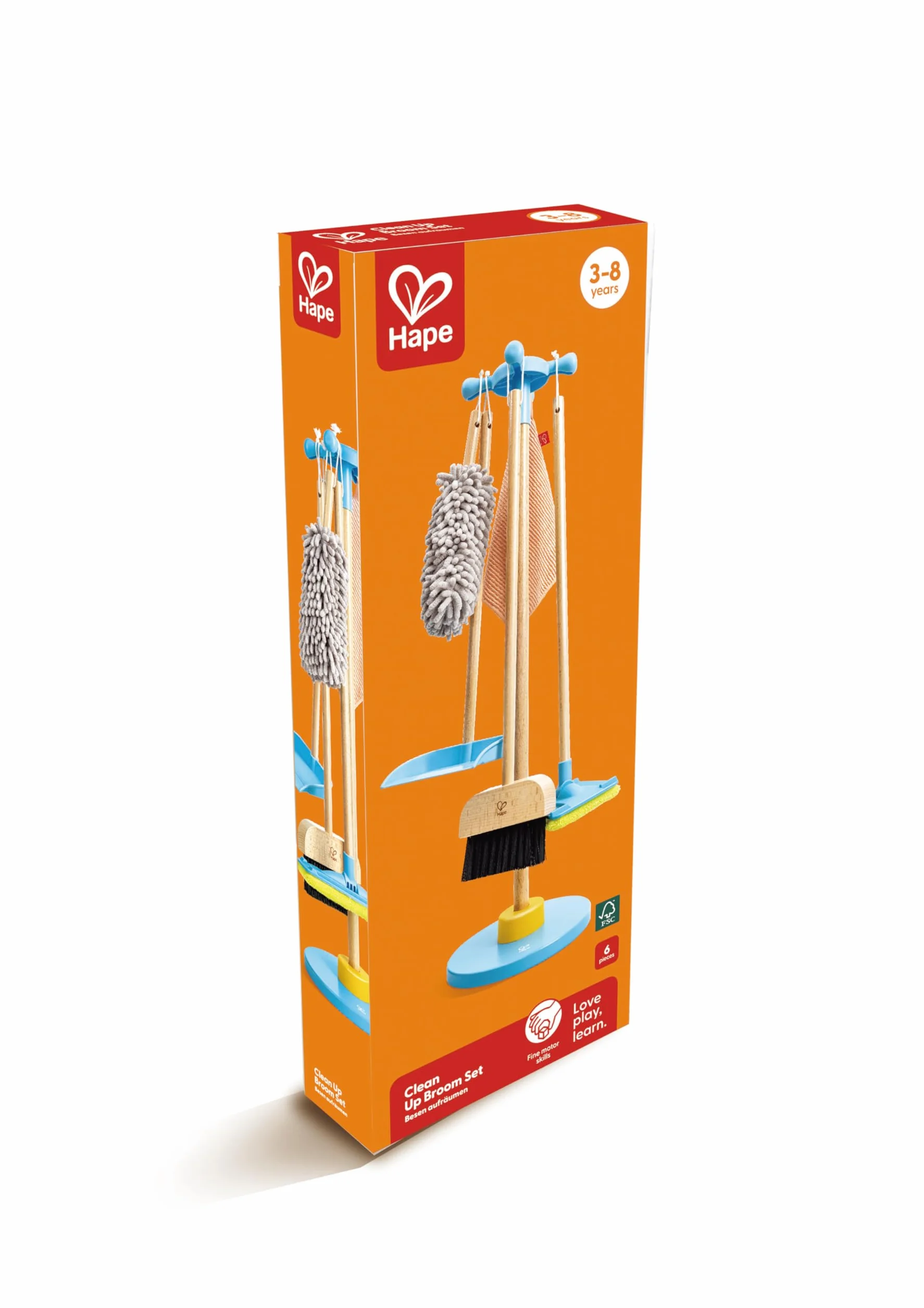 Hape Zestaw miotły do czyszczenia 3Y+
