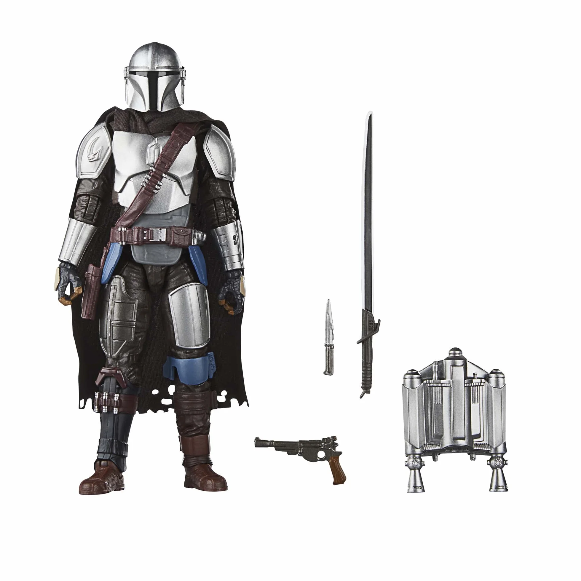 Mandalorianin (Glavis Ringworld) z kolekcji Star Wars The Black Series, 15-centymetrowe figurki z serialu Gwiezdne wojny: Księga Boby Fetta
