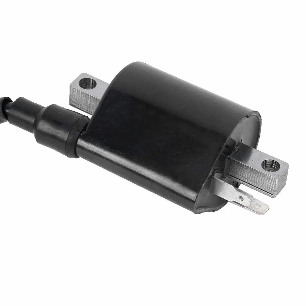 Qiilu Cewka zapłonowa motocykla, cewka zapłonowa akcesoria motocyklowe pasuje do Virago 535 XV535 1987-2000