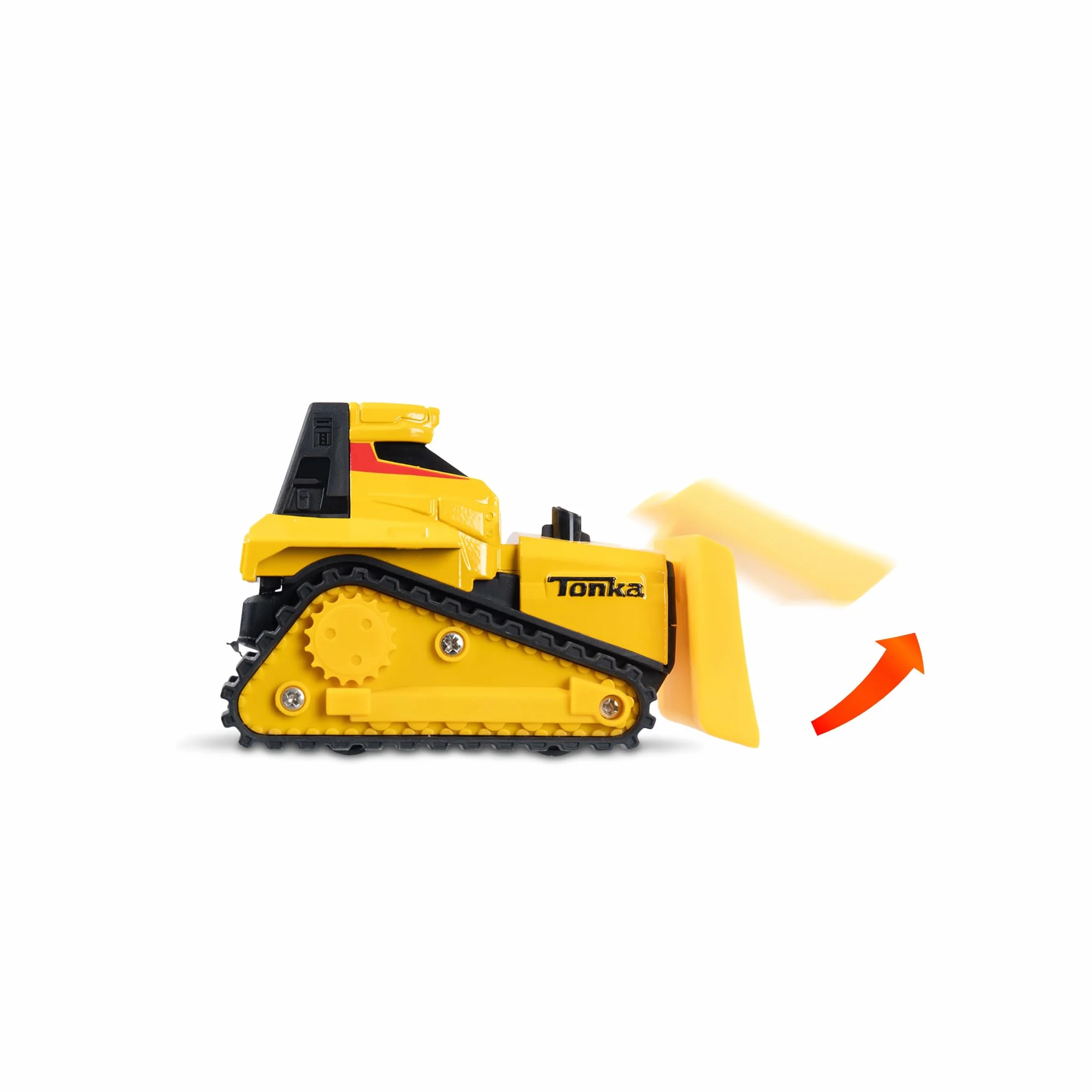 Basic Fun Tonka Steel Classics Titans Bulldozer – Buldozer stalowy do budowy i zabawy na swiezym powietrzu