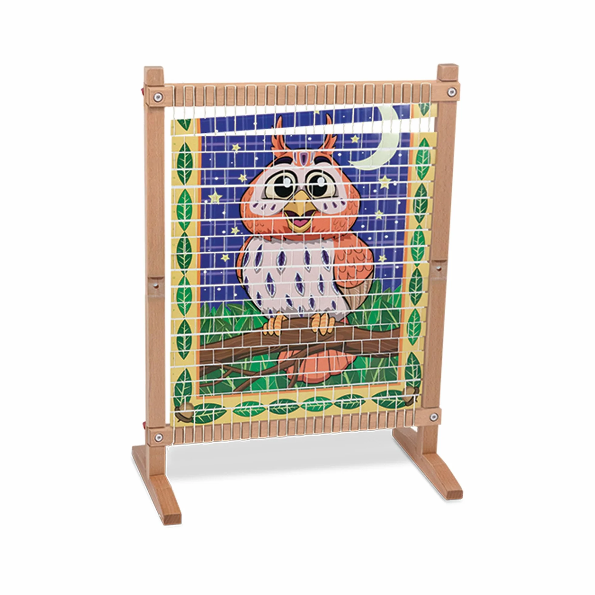 Melissa & Doug Drewniane krosno tkackie wielofunkcyjne od 6 lat