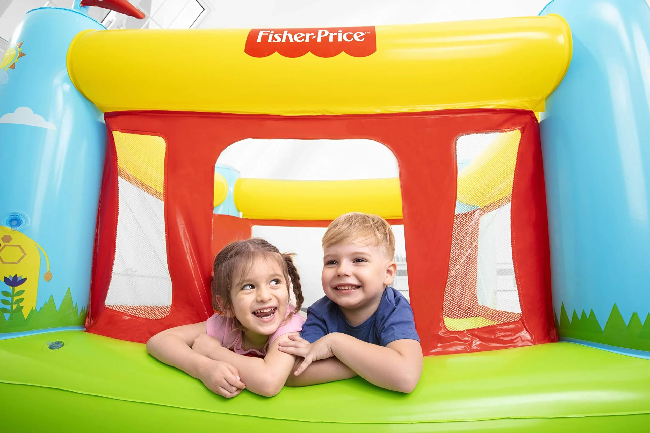 Bestway 1093553Xxx20 Fisher-Price® 69" X 68" X 53"/1.75M X 1.73M X 1.35M Bouncetastic Bouncer