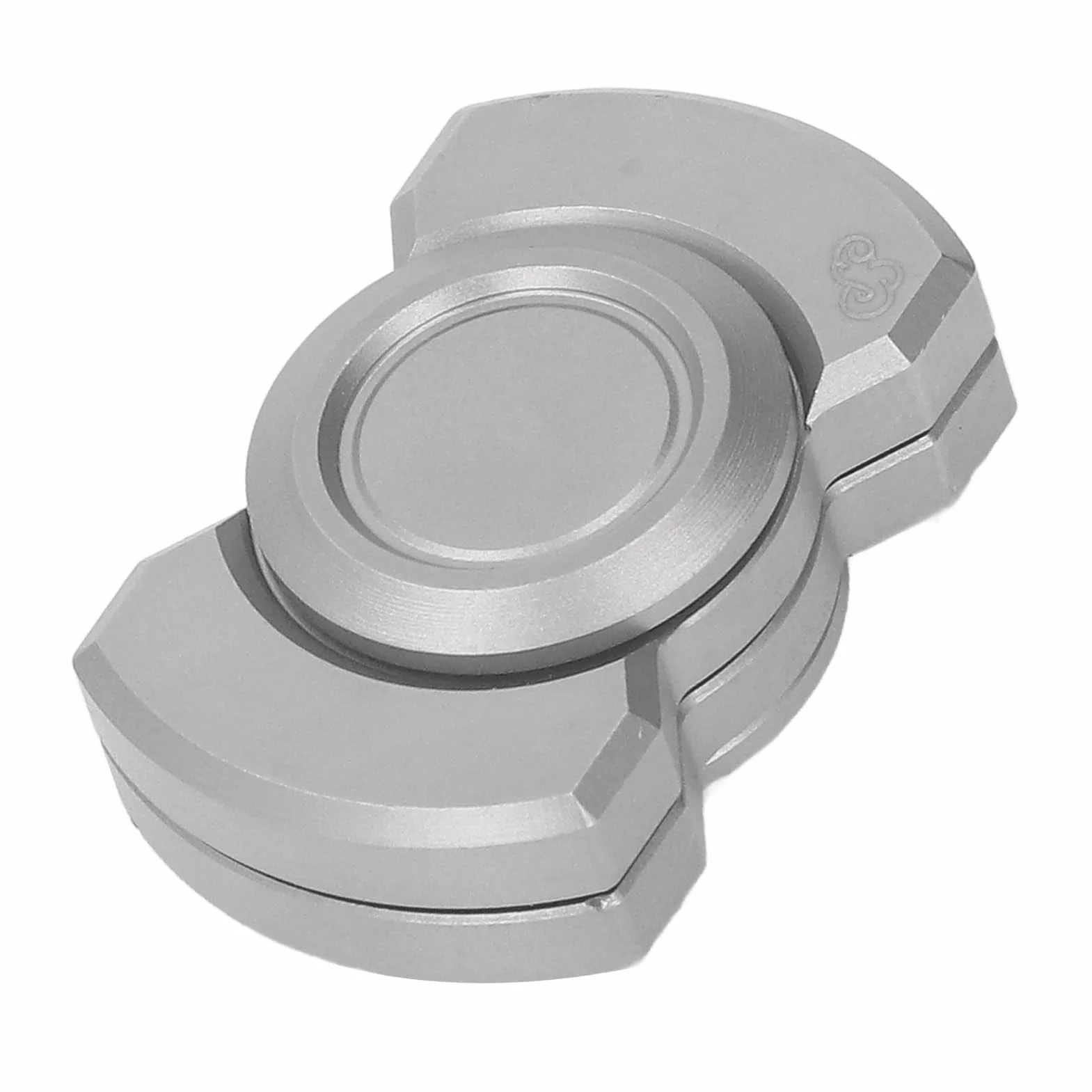 Relief Stress Slider, przenośna zabawka, lekka, ergonomiczna, wytrzymała, wielofunkcyjny metal, do ADHD (srebrny)
