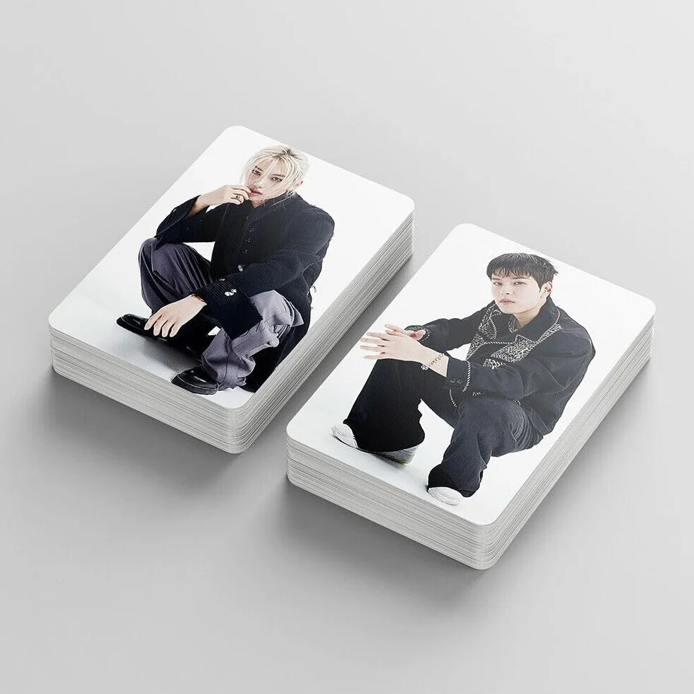 Stray Kids Lomo kartki 54 szt., Kpop Stray Kids Photocard, Lomo Cards, Stray Kids Giant Nowy Album Card Stray Kids Karty Kpop StrayKids fotokartki