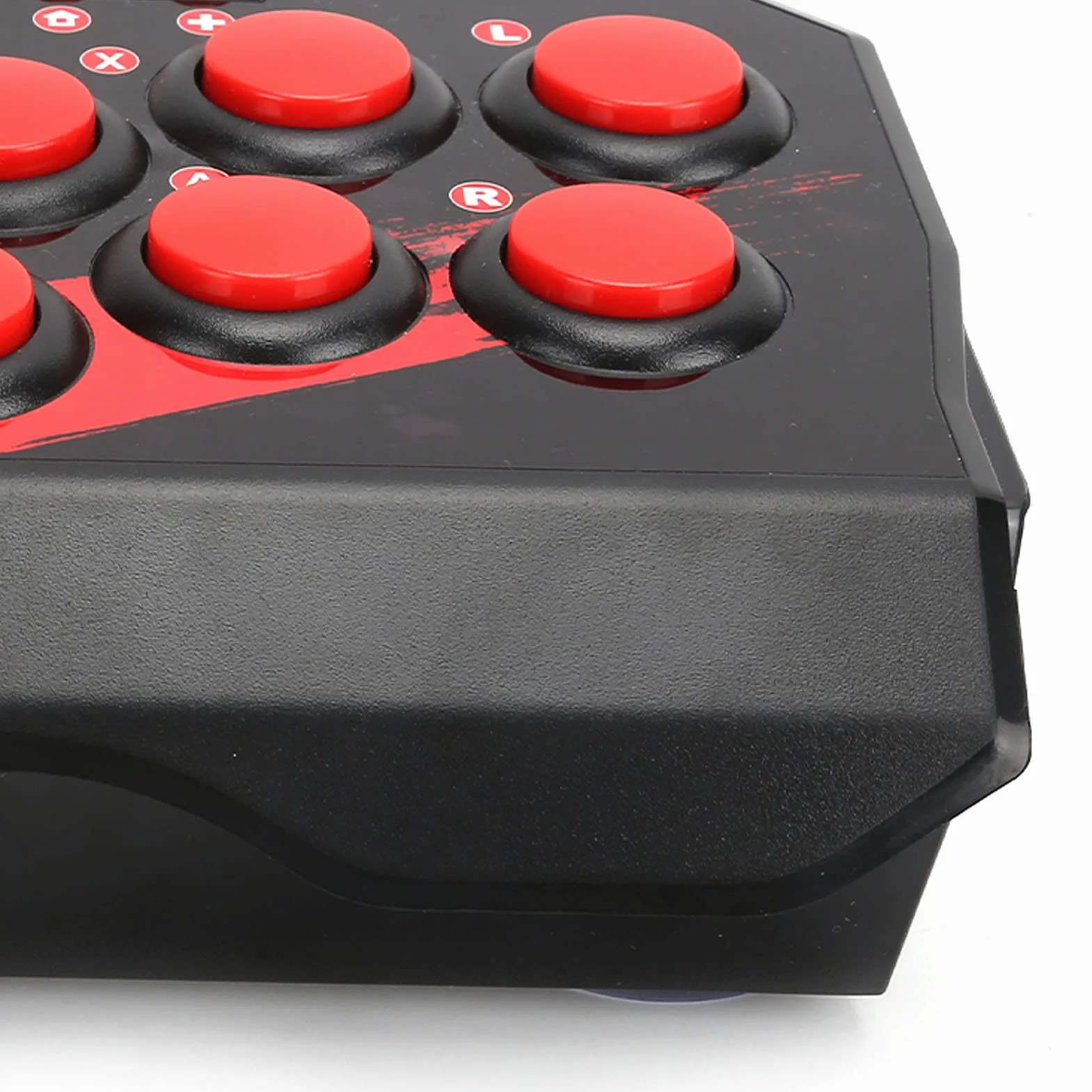 Arcade Fight Stick, przewodowy drążek arkadowy uniwersalny przenośny Arcade Fight Stick kontroler do gier komputerowych akcesoria do przełącznika/PC/PS3