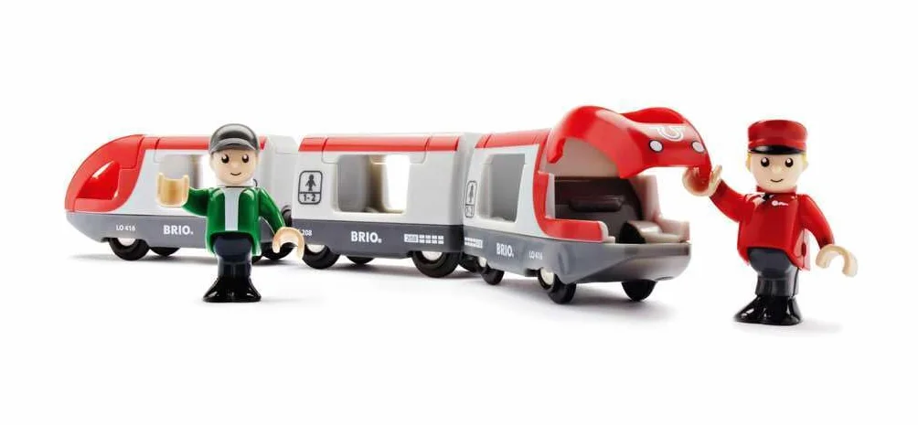 BRIO Bahn 33505 - czerwony pociąg podróżny