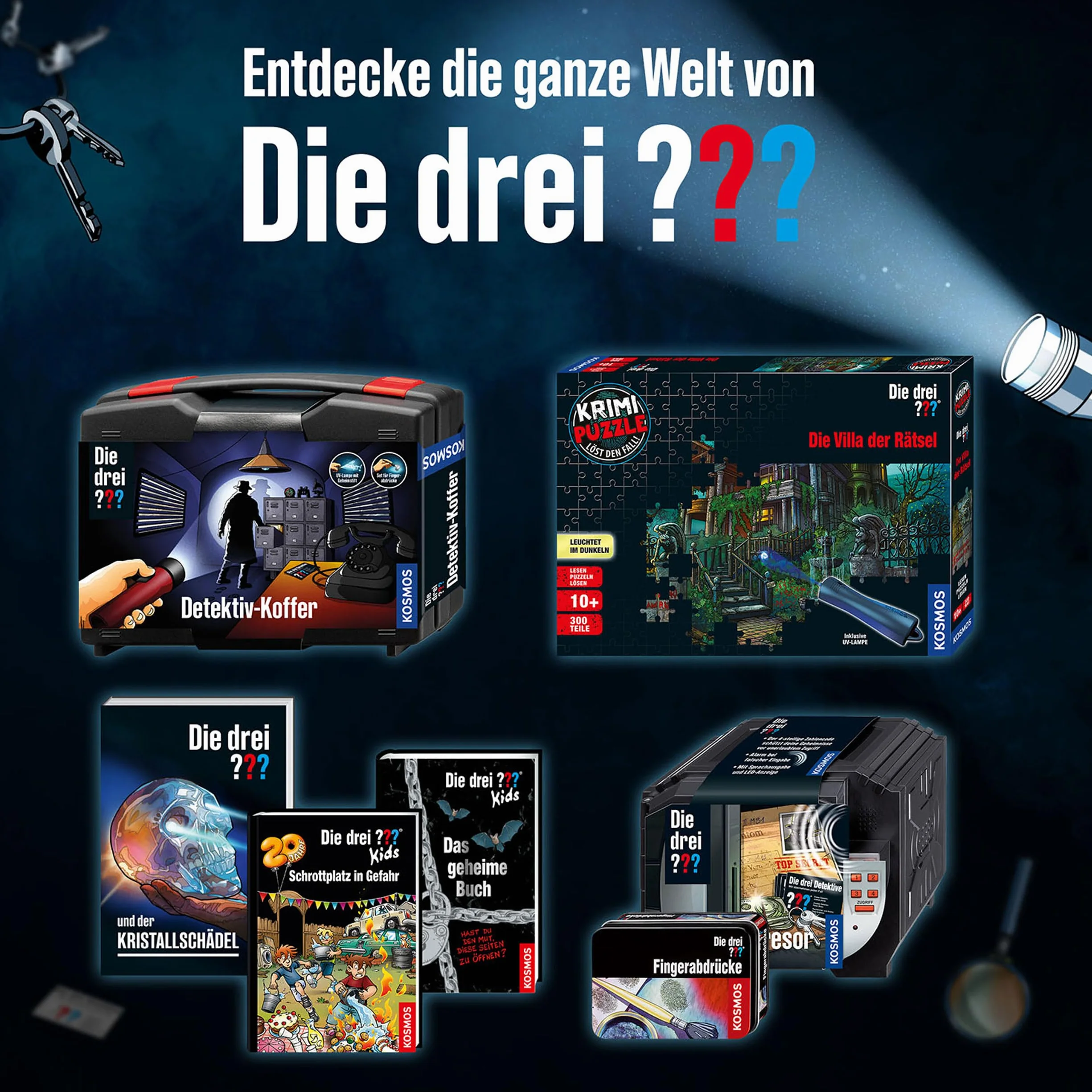 Die drei ??? - Hörspion: Detektiv-Set