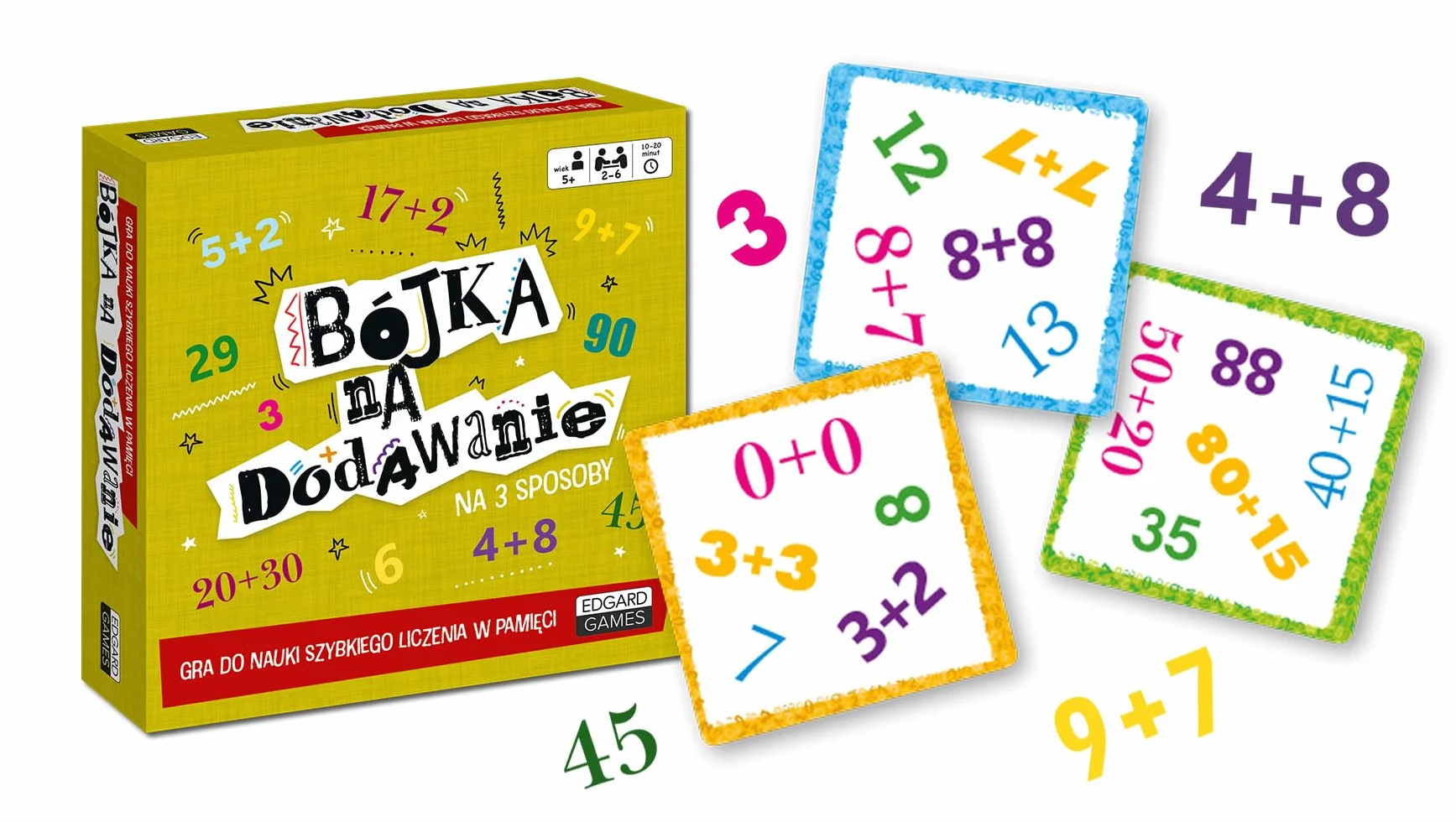 Bójka na dodawanie: Gra do nauki szybkiego liczenia w pmięci
