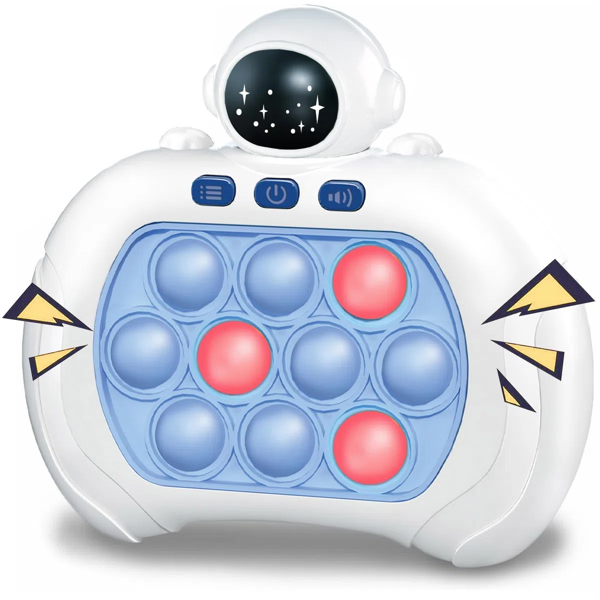 Quick Push Game Fidget Toys Pro dla dzieci i dorosłych, zabawka Pop Handheld, zabawka antystresowa, zabawka push-Bubble, zabawka antystresowa, zabawka z efektem hałasu, prezent dla chłopców, dziewcząt