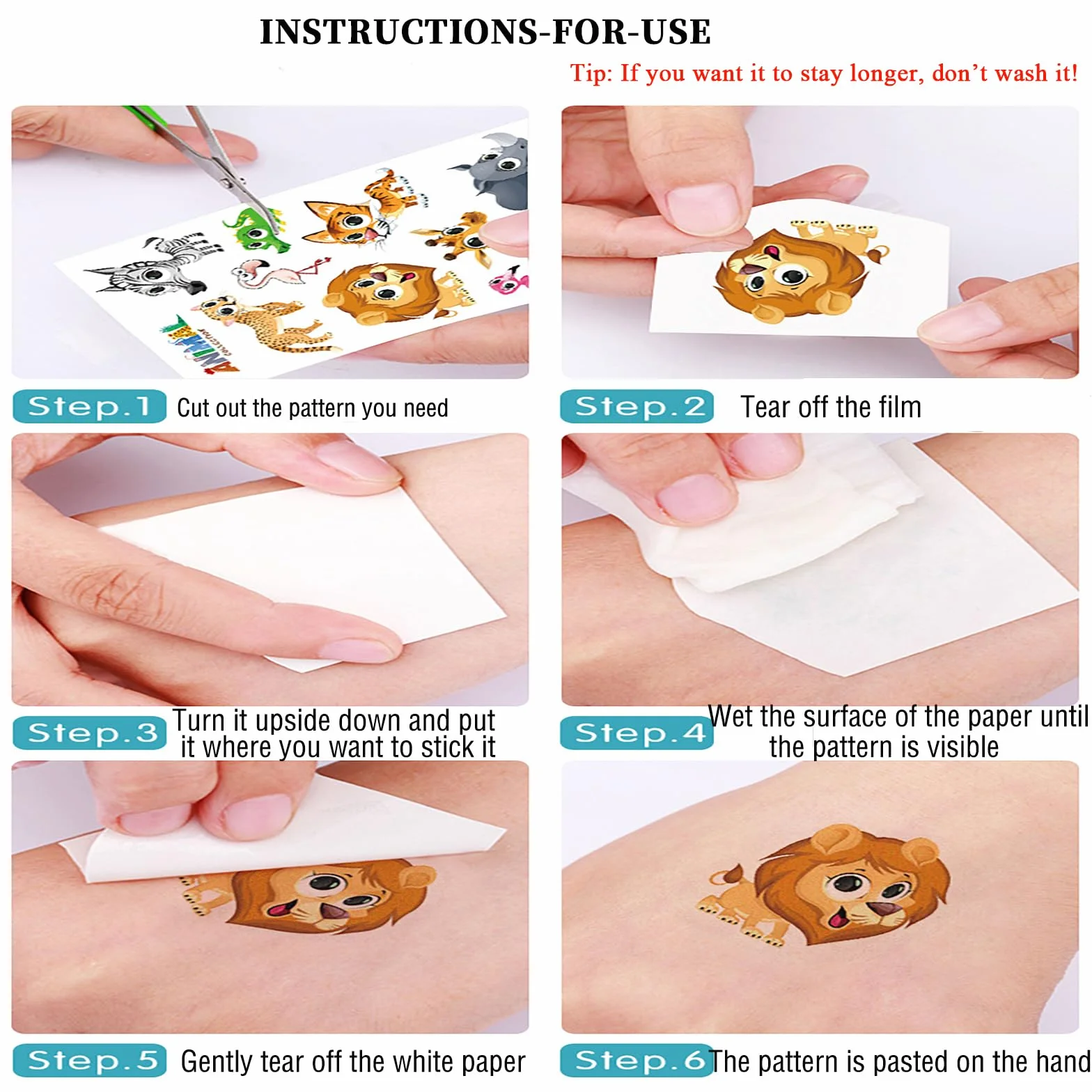 Zestaw 350 tatuaży dla dzieci, 14 wzorów, kosmos, dinozaury, zwierzęta, samoprzylepne