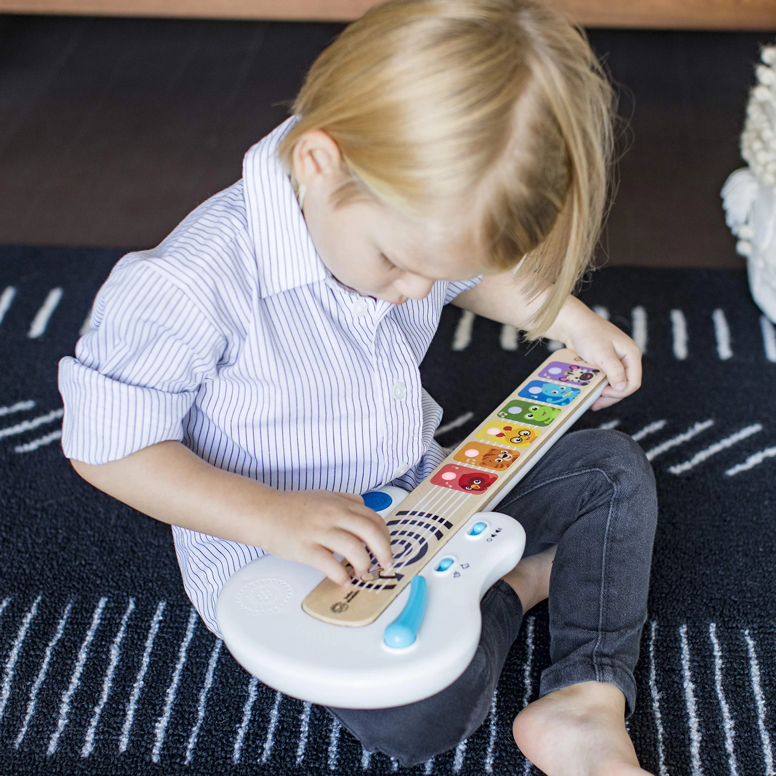 Baby Einstein 12396 Elektroniczna Zabawka Gitara, Wielokolorowy