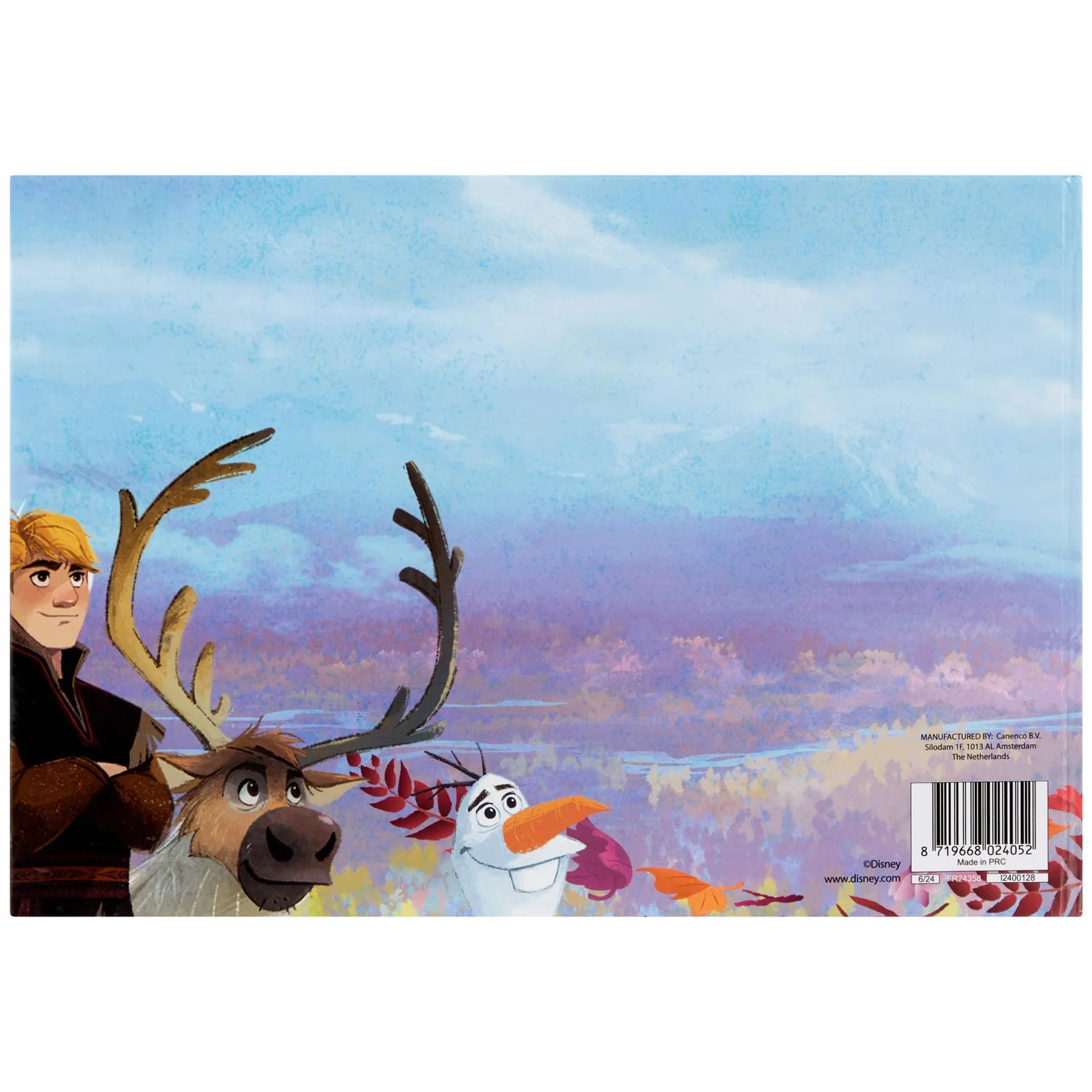 Disney Frozen książka magnetyczna, magnetyczny zestaw aktywności, 40 magnesów, interaktywna gra, kreatywna zabawa, idealna w podróży (FR24358)