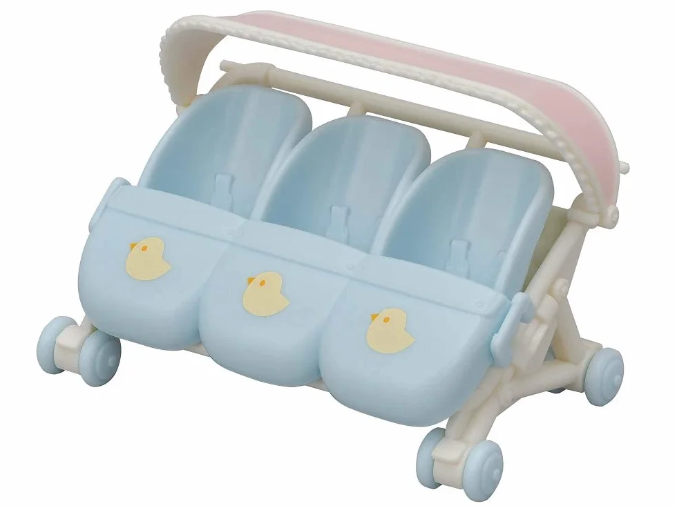 Sylvanian Families 5533 Spacerówka dla trojaczków