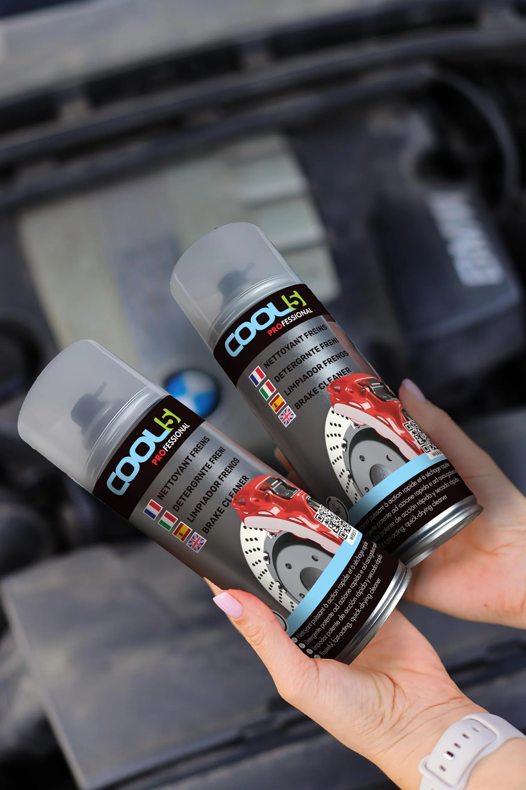 Brake Cleaner - Środek do czyszczenia hamulców w sprayu, czyści i odtłuszcza hamulce 600 ml
