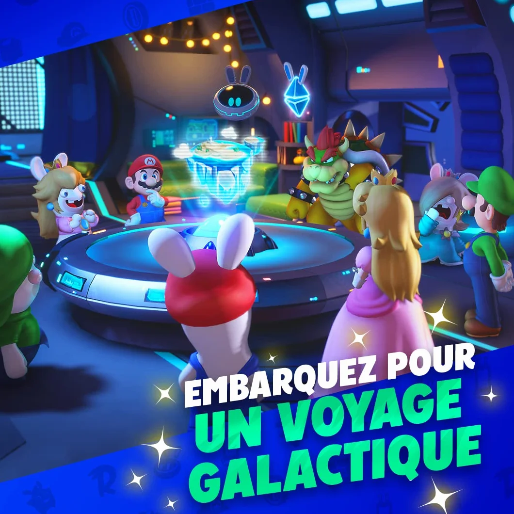 Ubisoft Mario + The Lapins Cretins Sparks of Hope Nintendo Switch gra wideo dla rodzin, zwykłych graczy, w każdym wieku