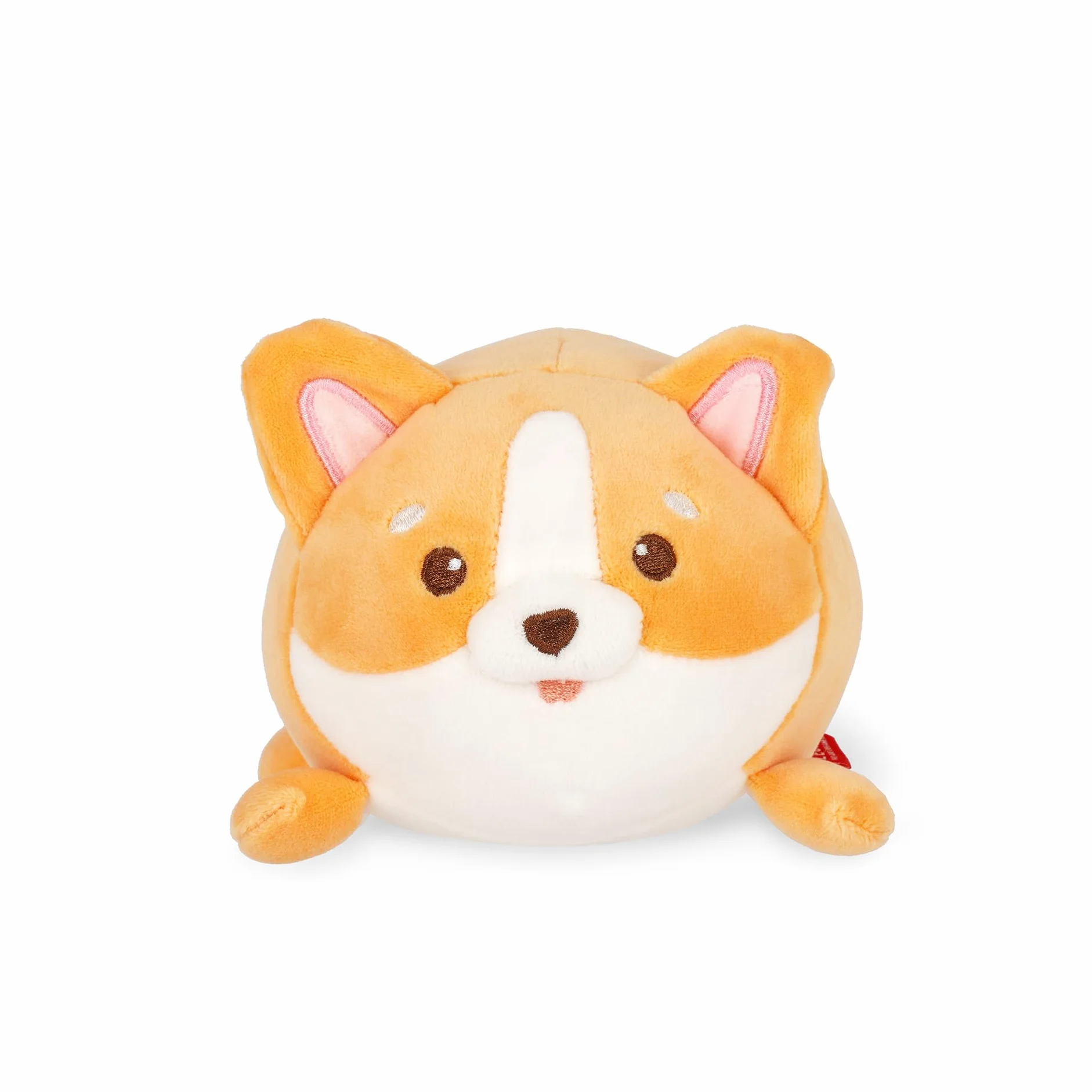Legami - Super miękki pluszak, motyw corgi, mini format, z możliwością personalizacji, do stania, 14 x 15 x 12 cm, pomarańczowy