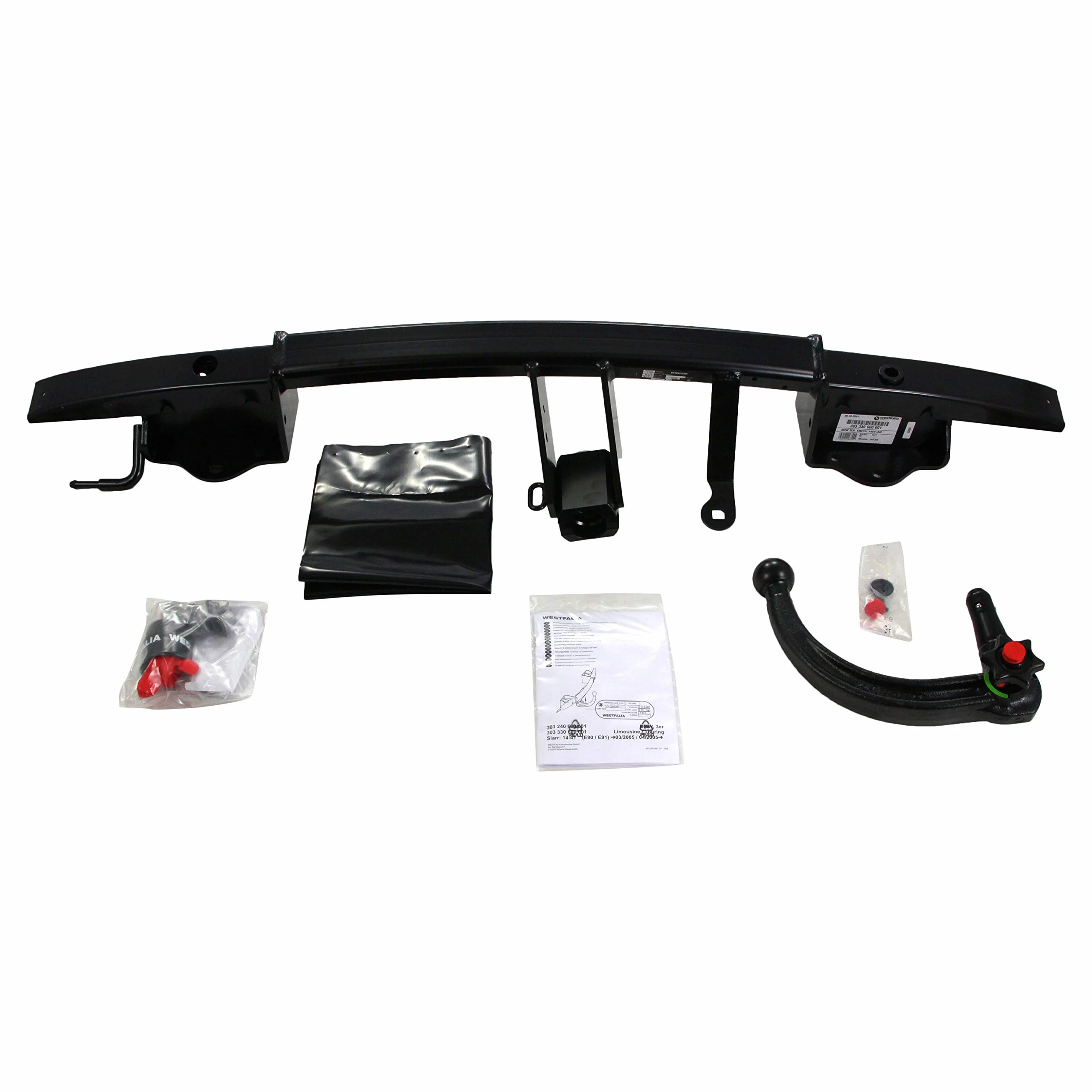 Westfalia Odłączany Hak Holowniczy do BMW 3 Series Touring (E91) (09/2005-08/2012) i BMW 3 Series Sedan (E90) (03/2005-01/2012)